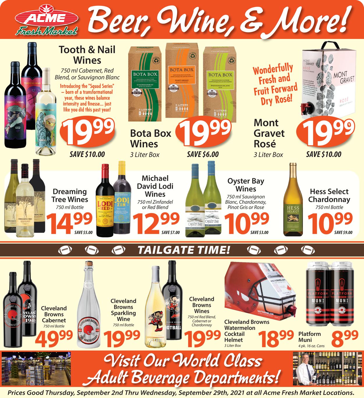 Acme Fresh Market Ad from 09/02/2021