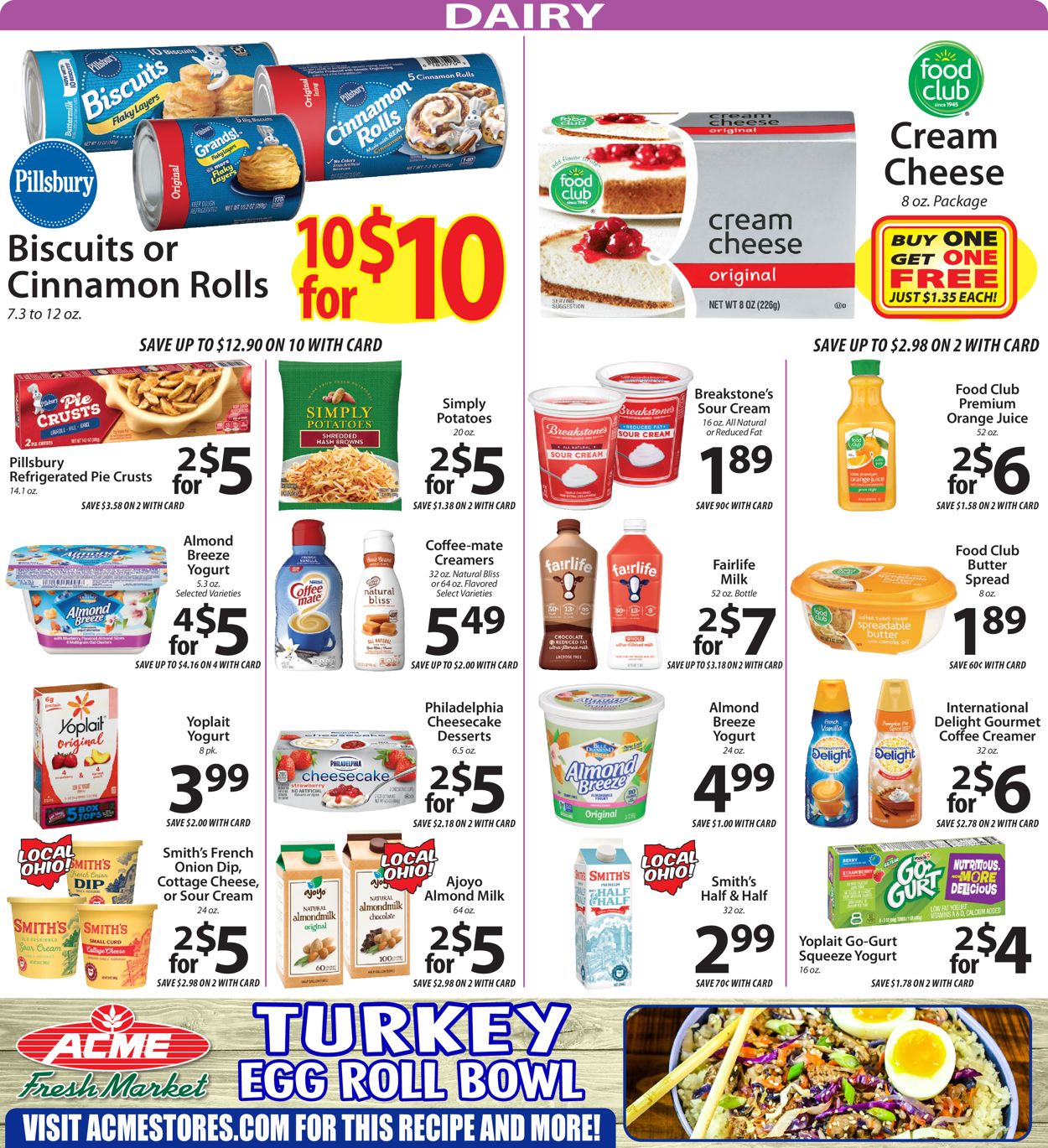 Acme Fresh Market Ad from 09/30/2021