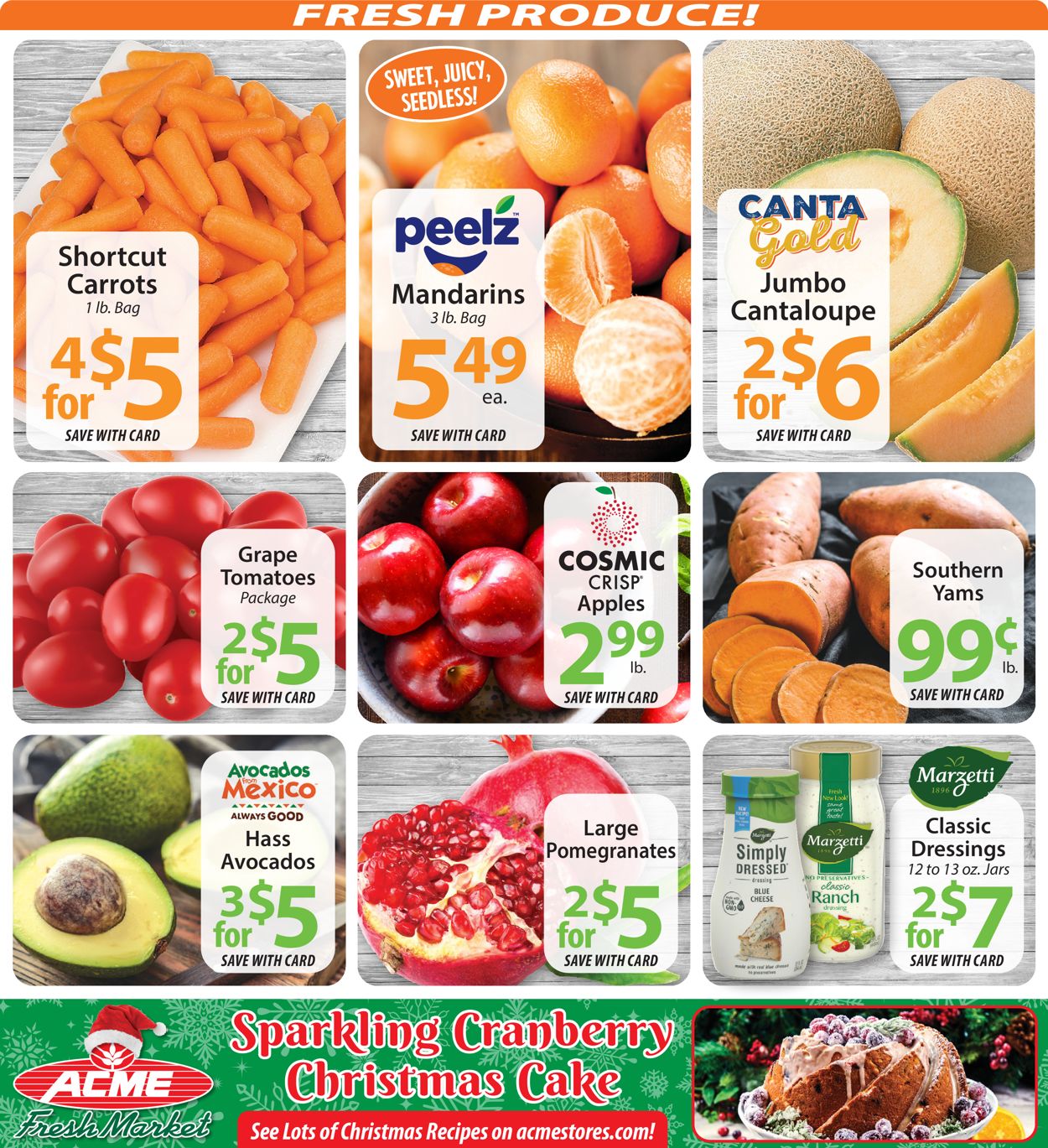 Acme Fresh Market Ad from 12/09/2021