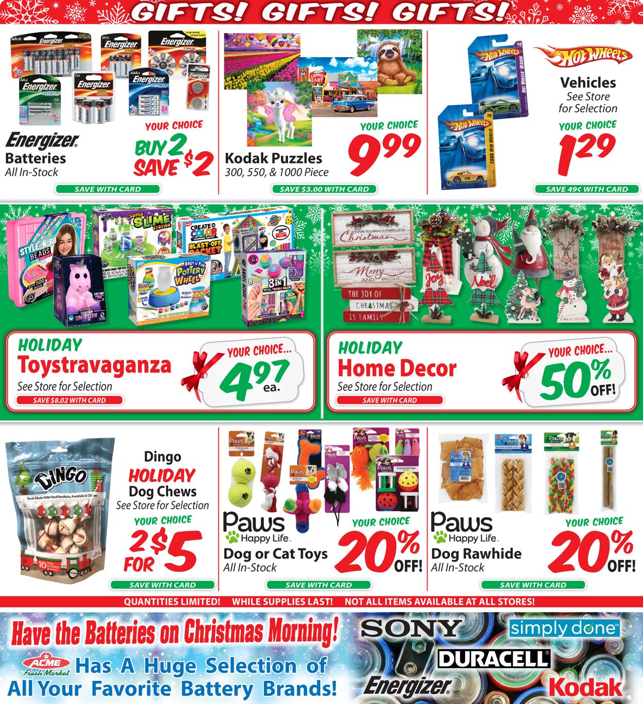 Acme Fresh Market Ad from 12/16/2021