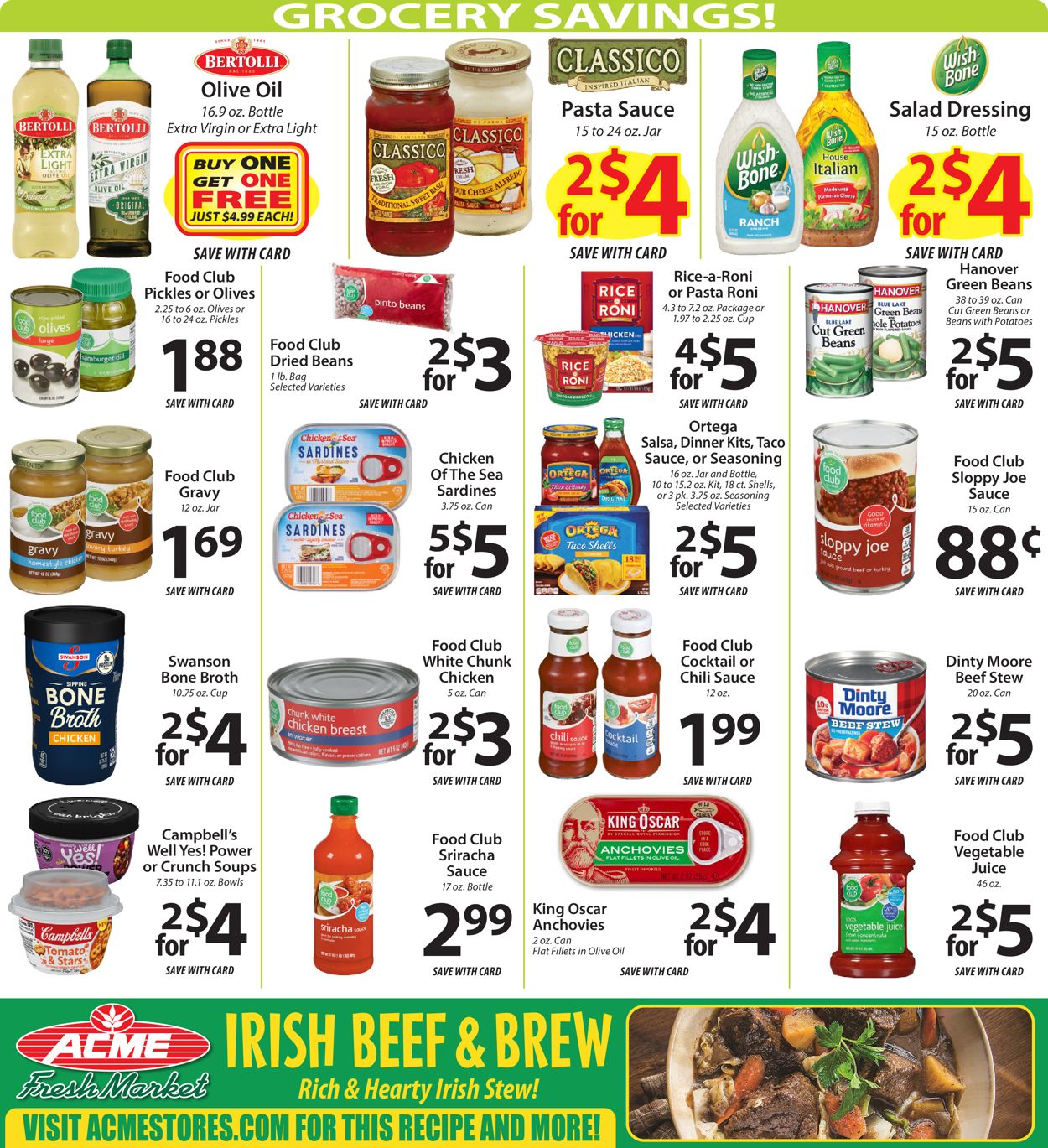 Acme Fresh Market Ad from 03/03/2022