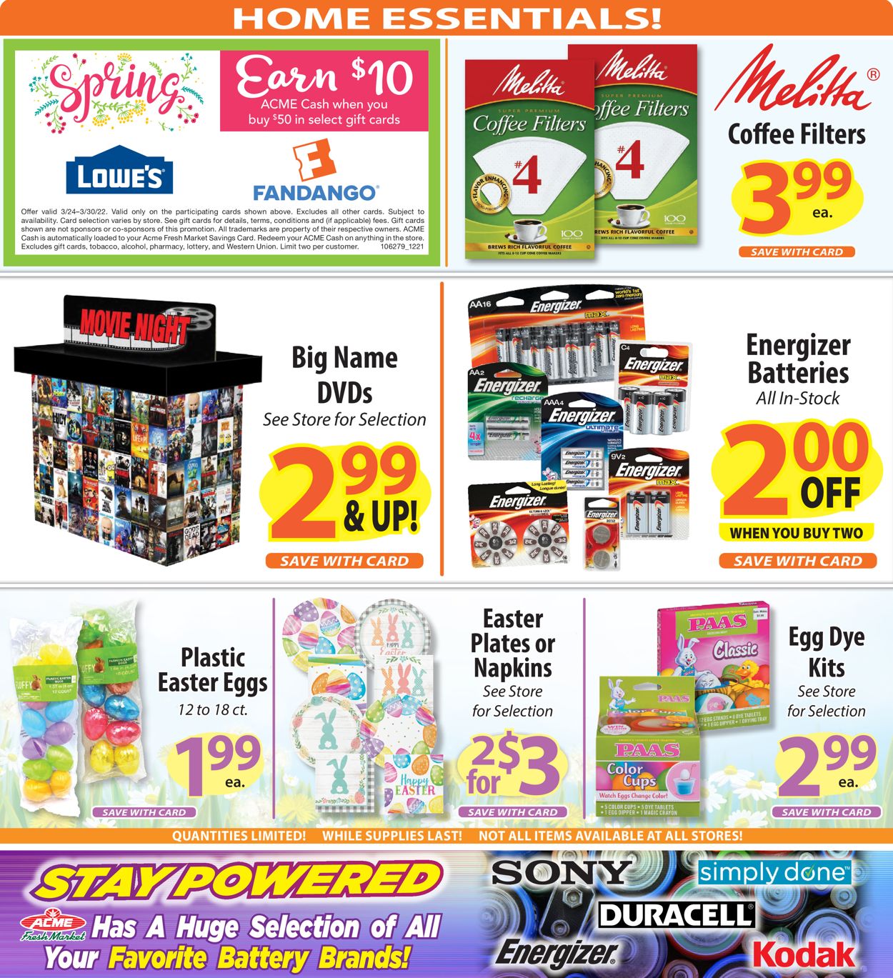 Acme Fresh Market Ad from 03/24/2022