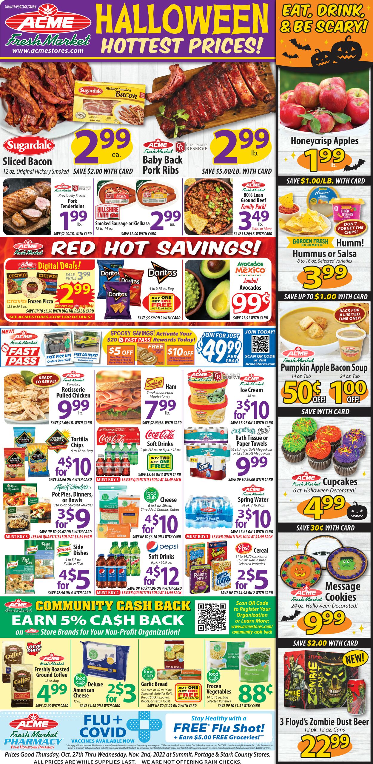 Acme Fresh Market Ad from 10/27/2022
