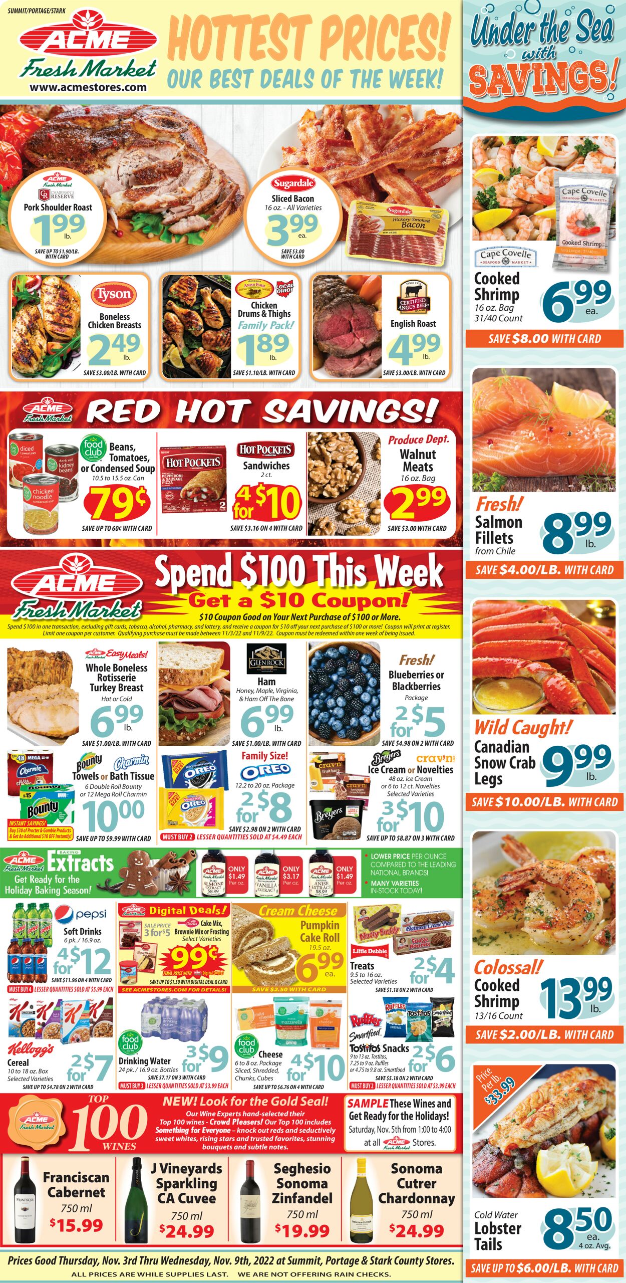 Acme Fresh Market Ad from 11/03/2022