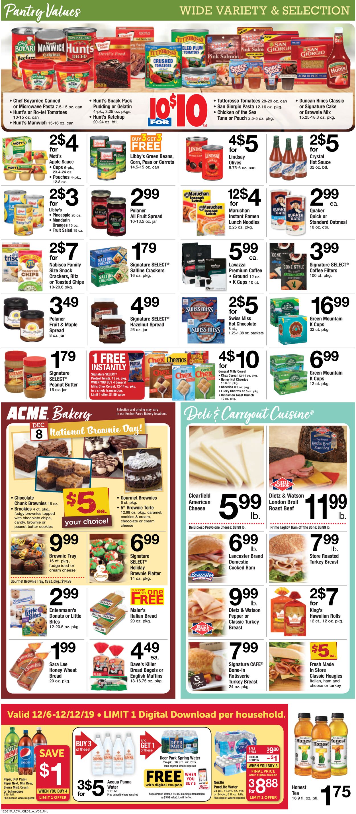 Acme Ad from 12/06/2019