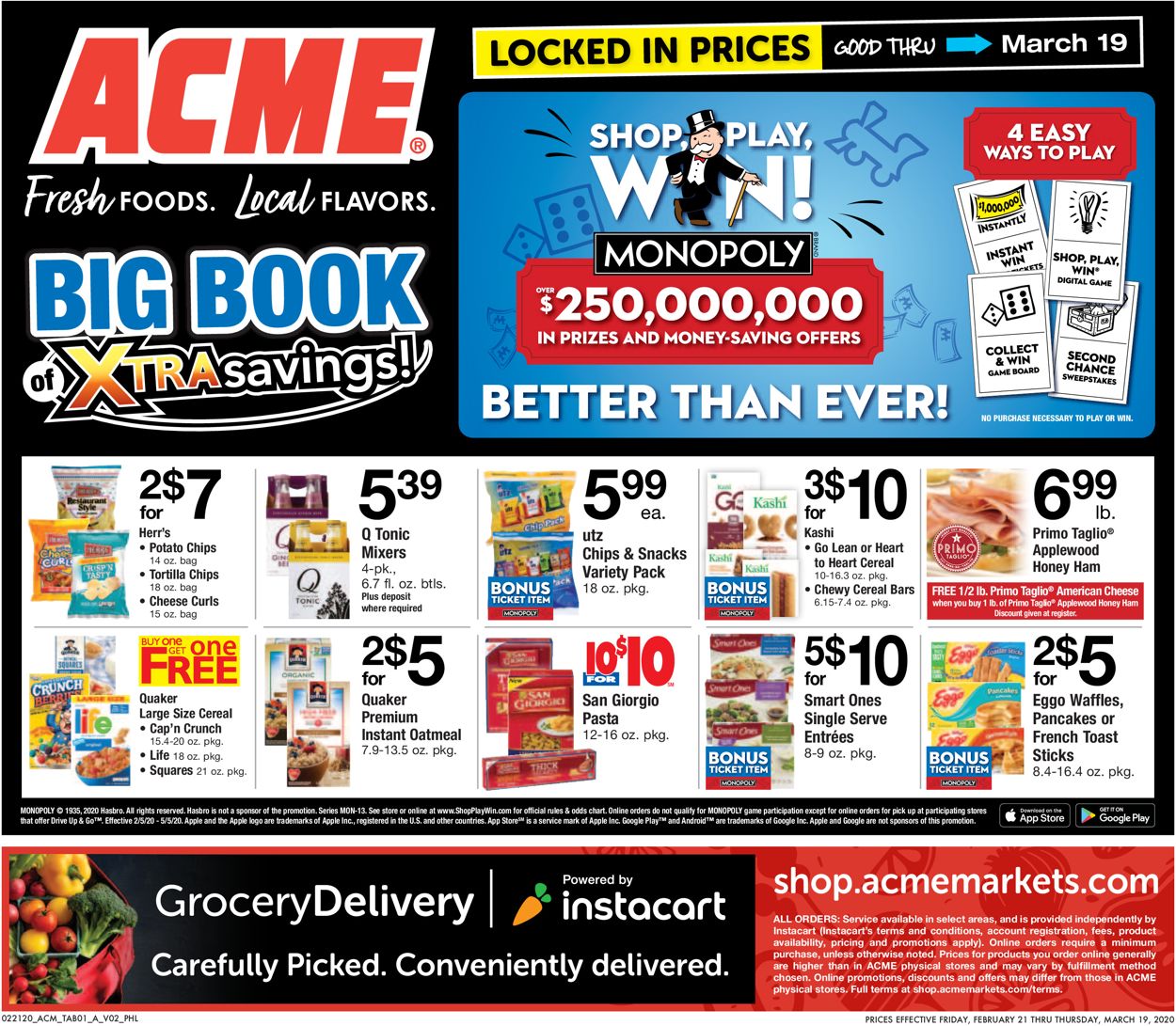 Acme Ad from 02/21/2020