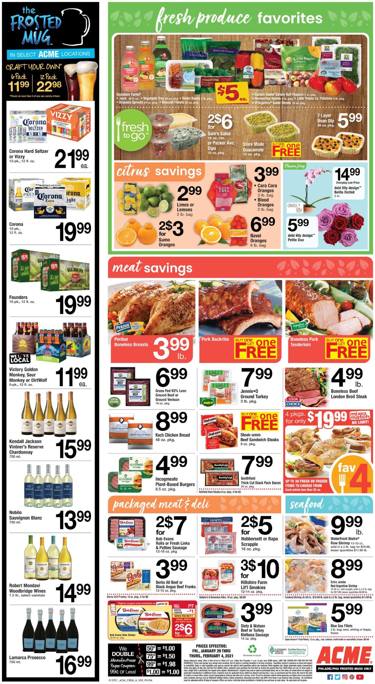 Acme Ad from 01/29/2021