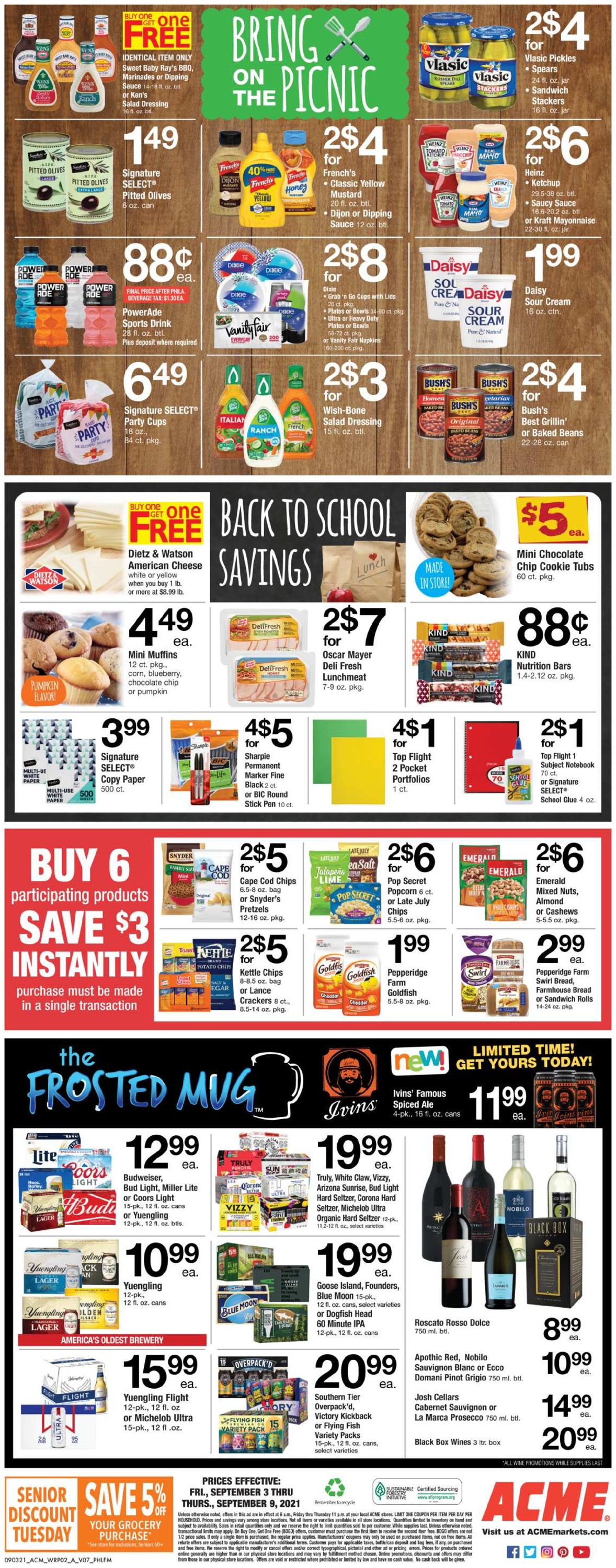 Acme Ad from 09/03/2021
