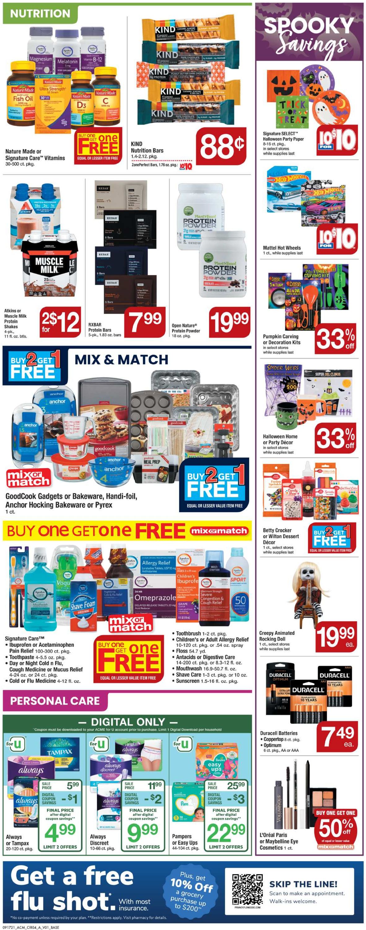 Acme Ad from 09/17/2021