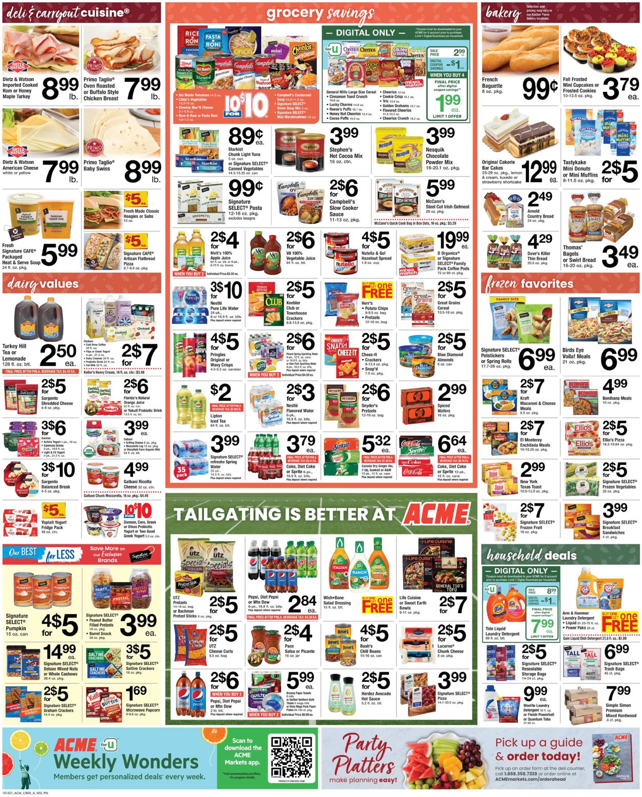 Acme Ad from 10/15/2021