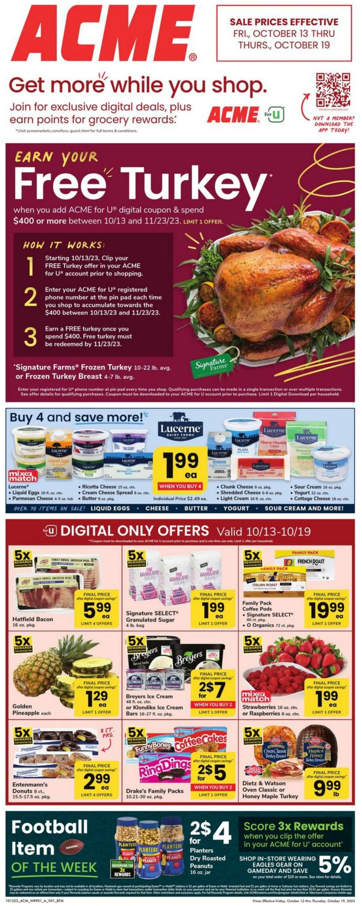 Acme Ad from 10/13/2023