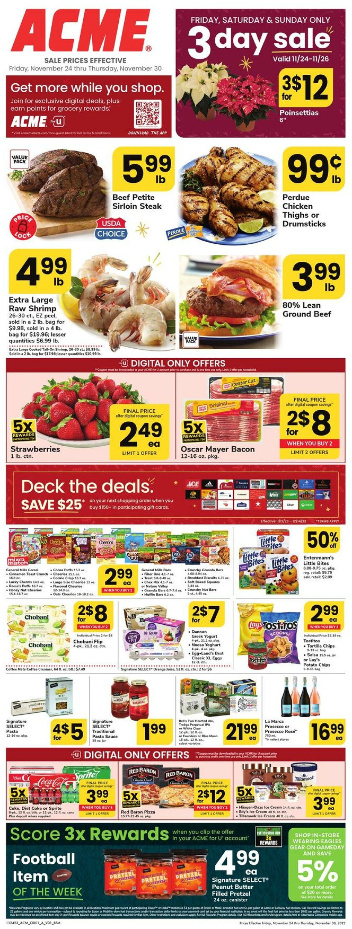 Acme Ad from 11/24/2023