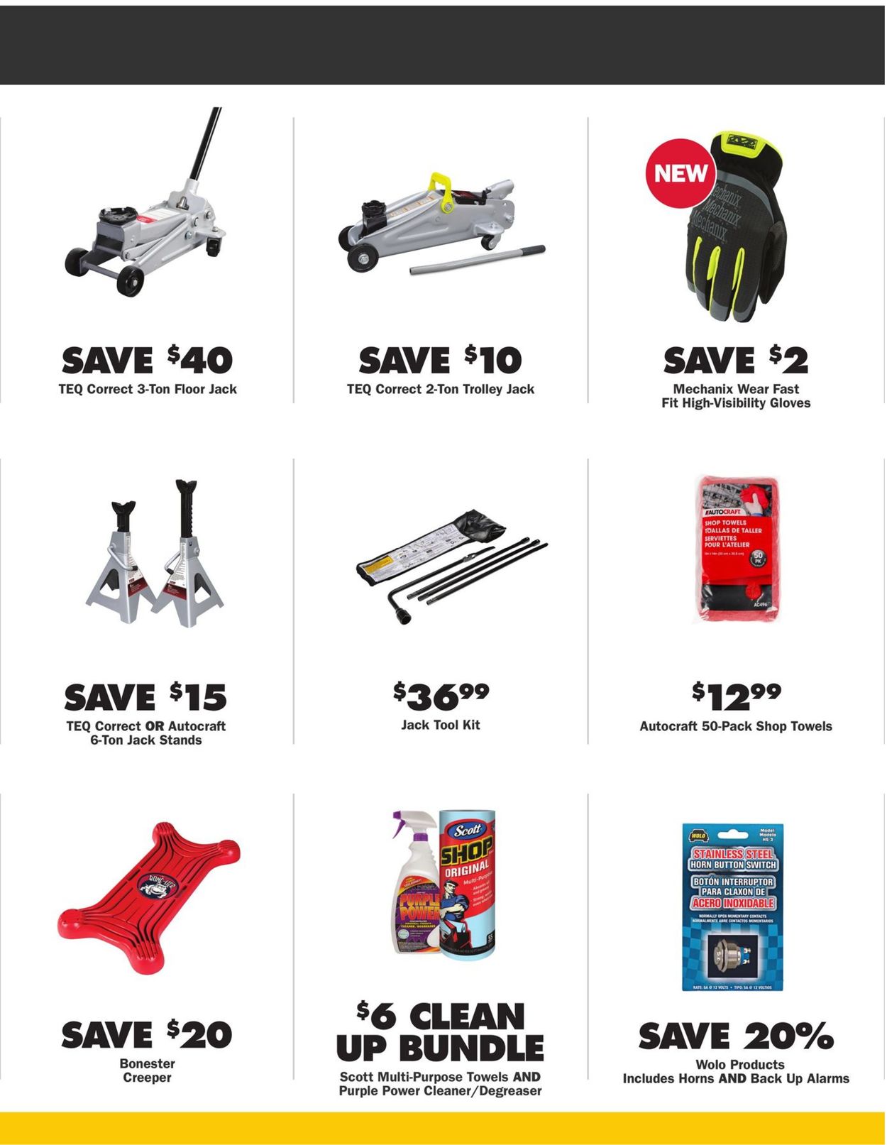 Advance Auto Parts Ad from 01/30/2020