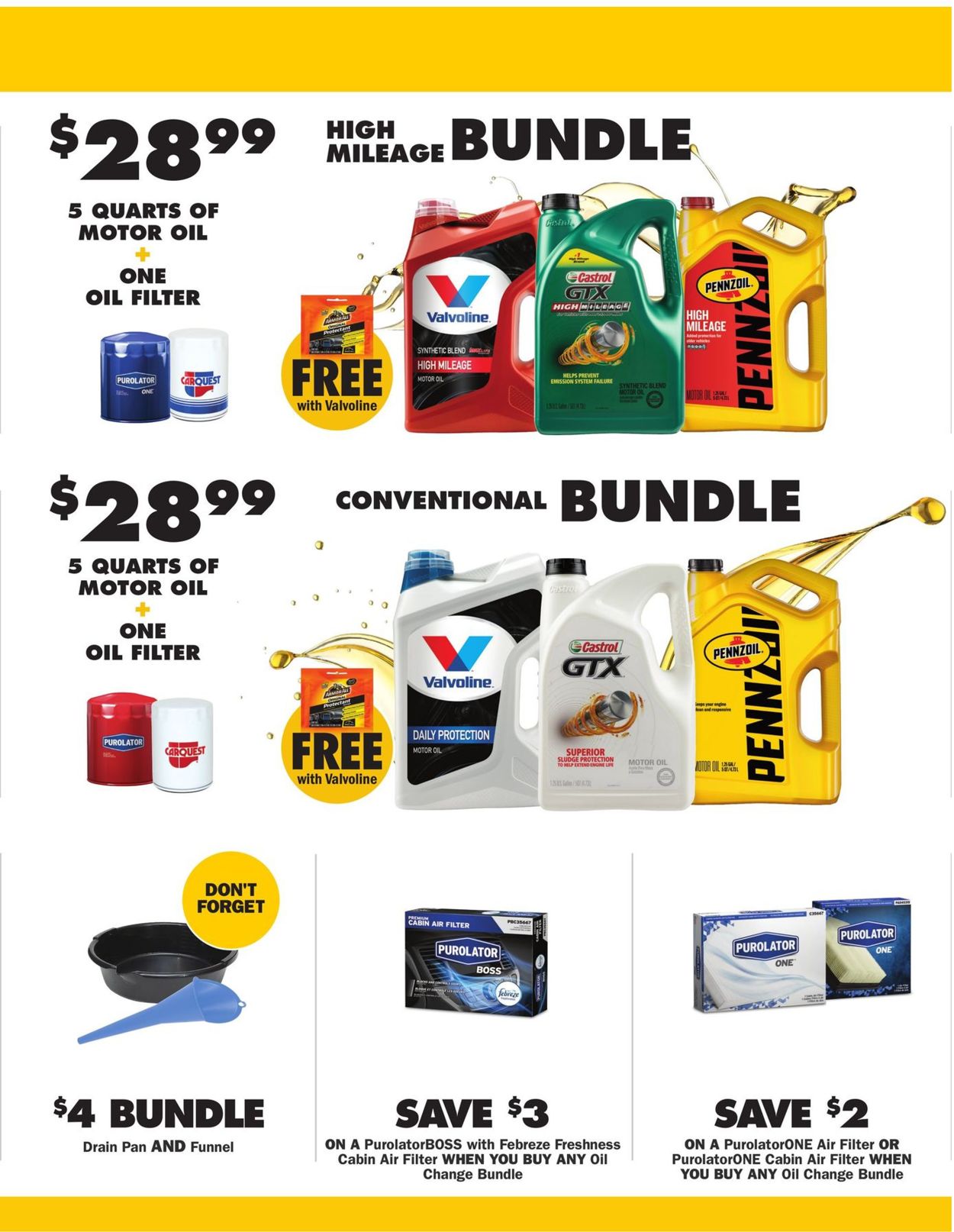 Advance Auto Parts Ad from 01/30/2020