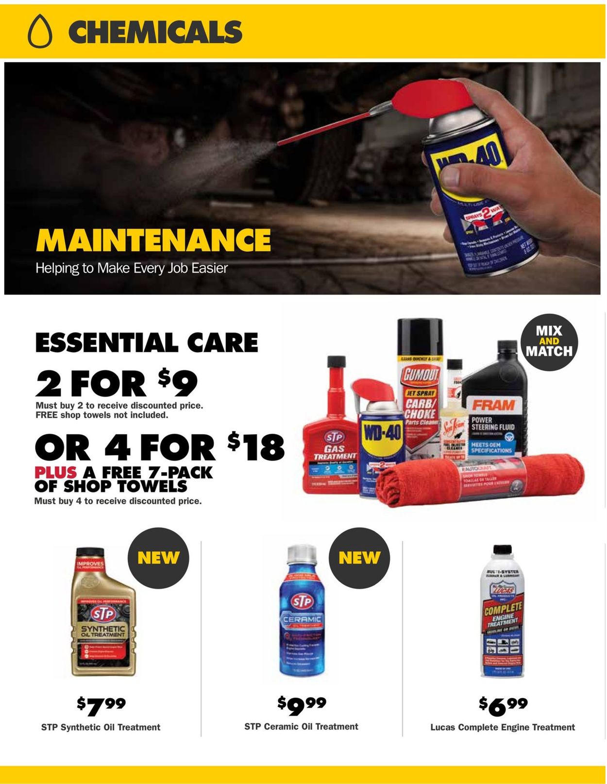 Advance Auto Parts Ad from 10/28/2021