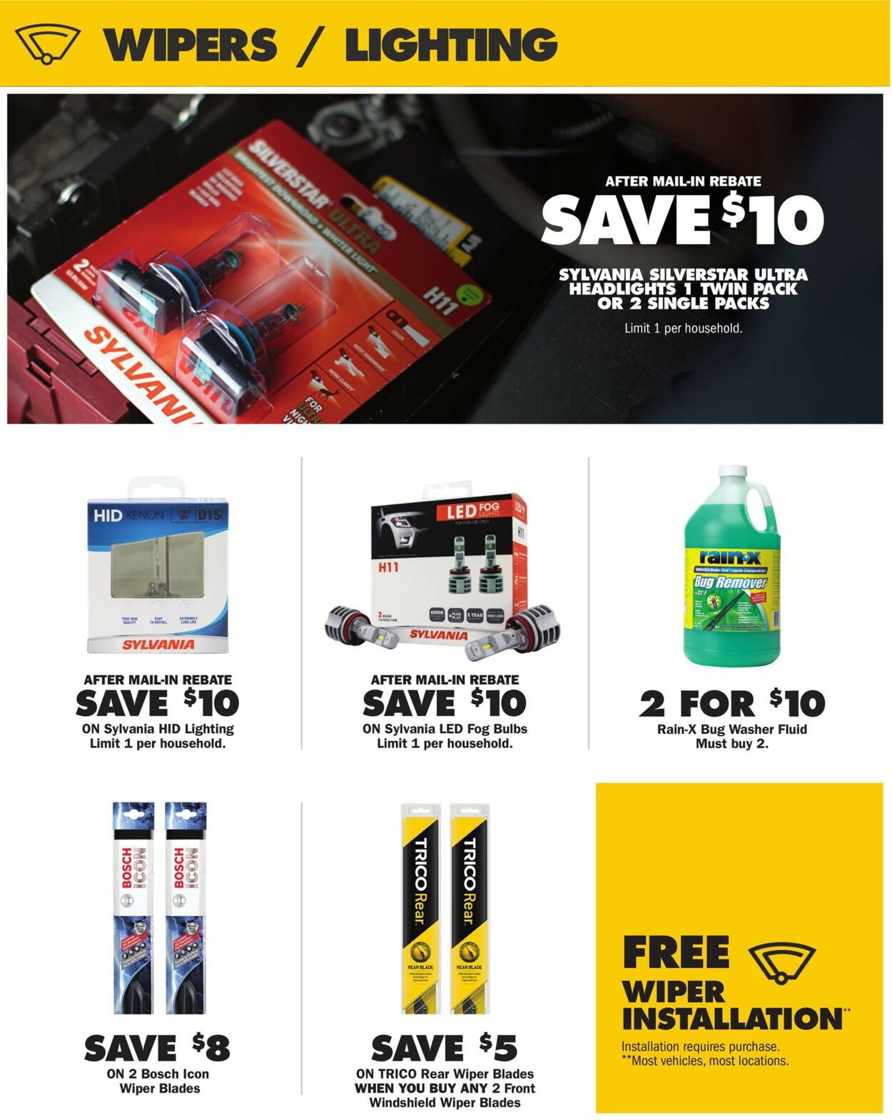 Advance Auto Parts Ad from 03/31/2023