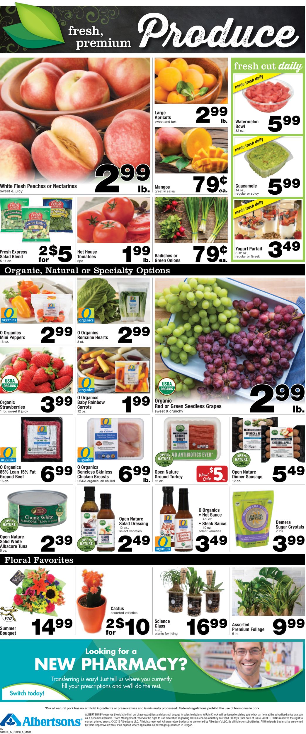 Albertsons Ad from 06/19/2019