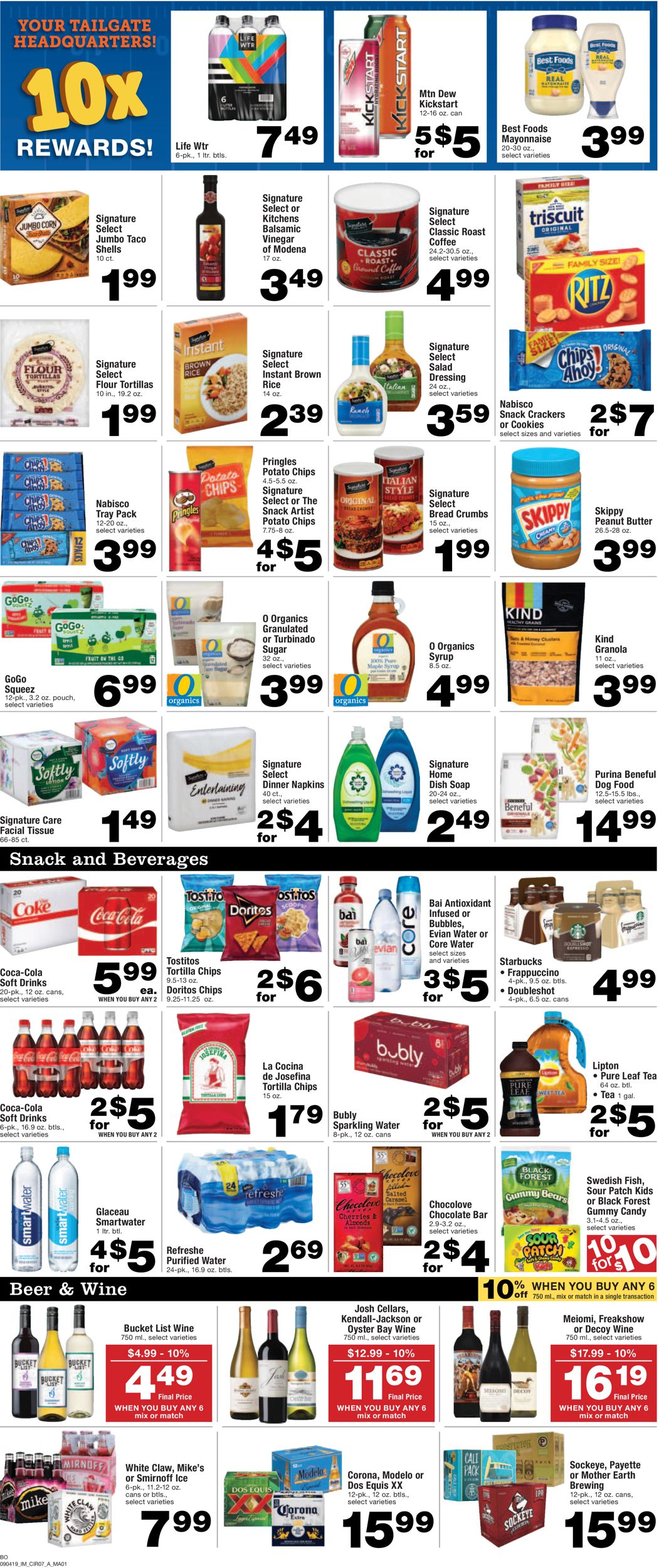 Albertsons Ad from 09/04/2019