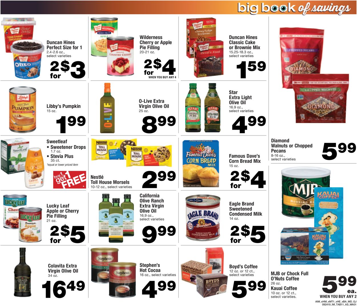 Albertsons Ad from 09/24/2019
