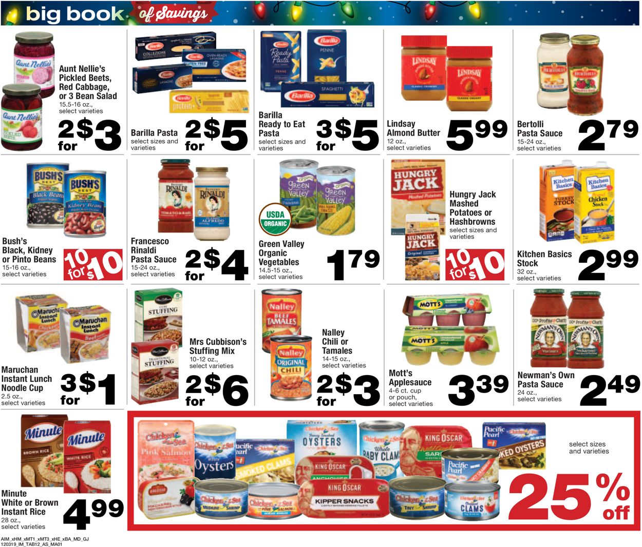 Albertsons Ad from 12/03/2019