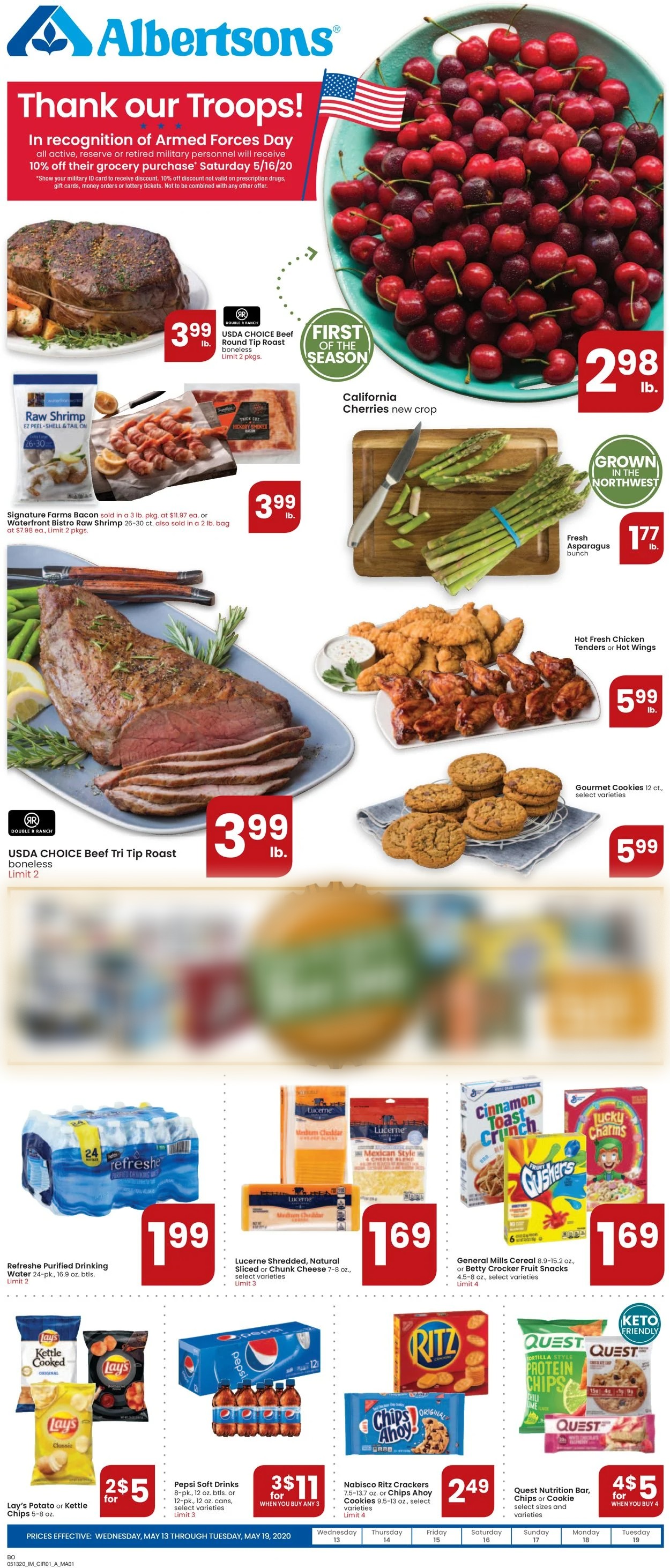 Albertsons Ad from 05/13/2020