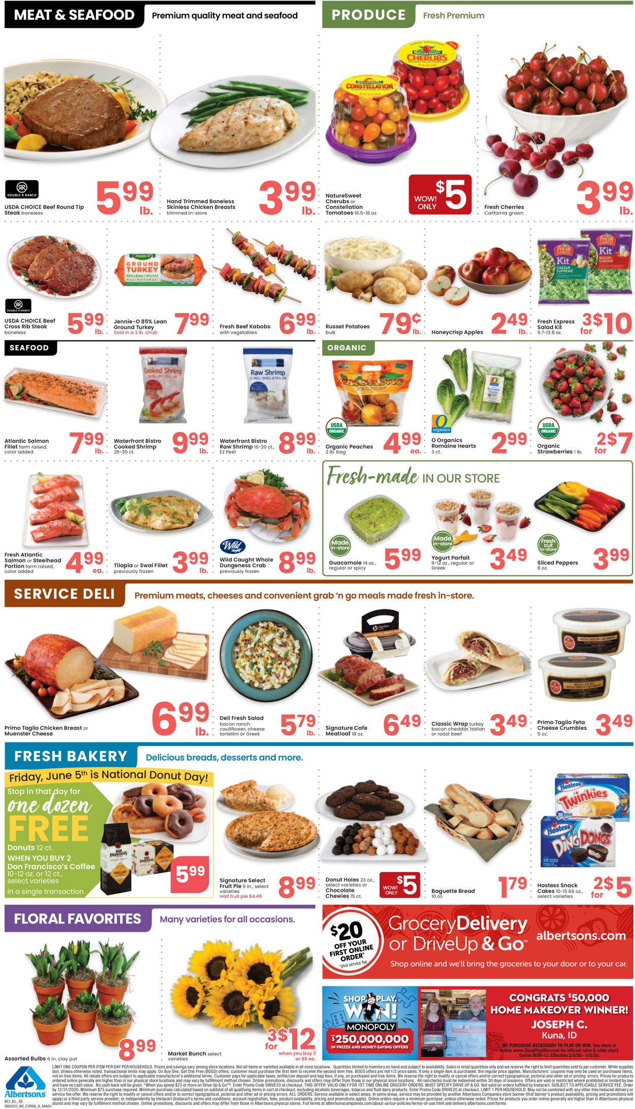 Albertsons Ad from 06/03/2020