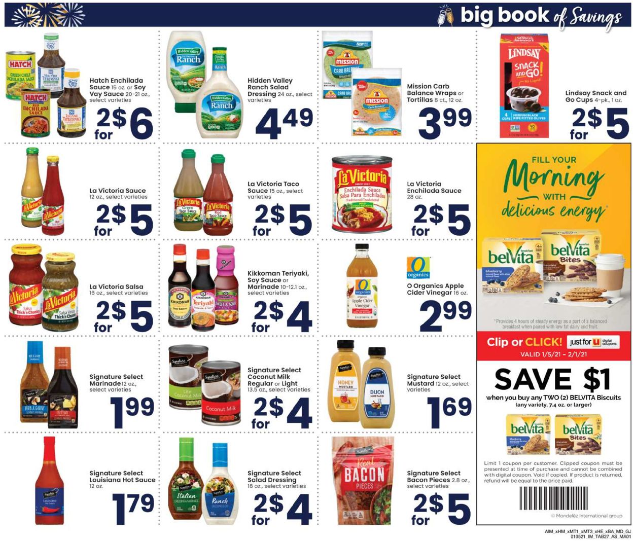 Albertsons Ad from 01/05/2021