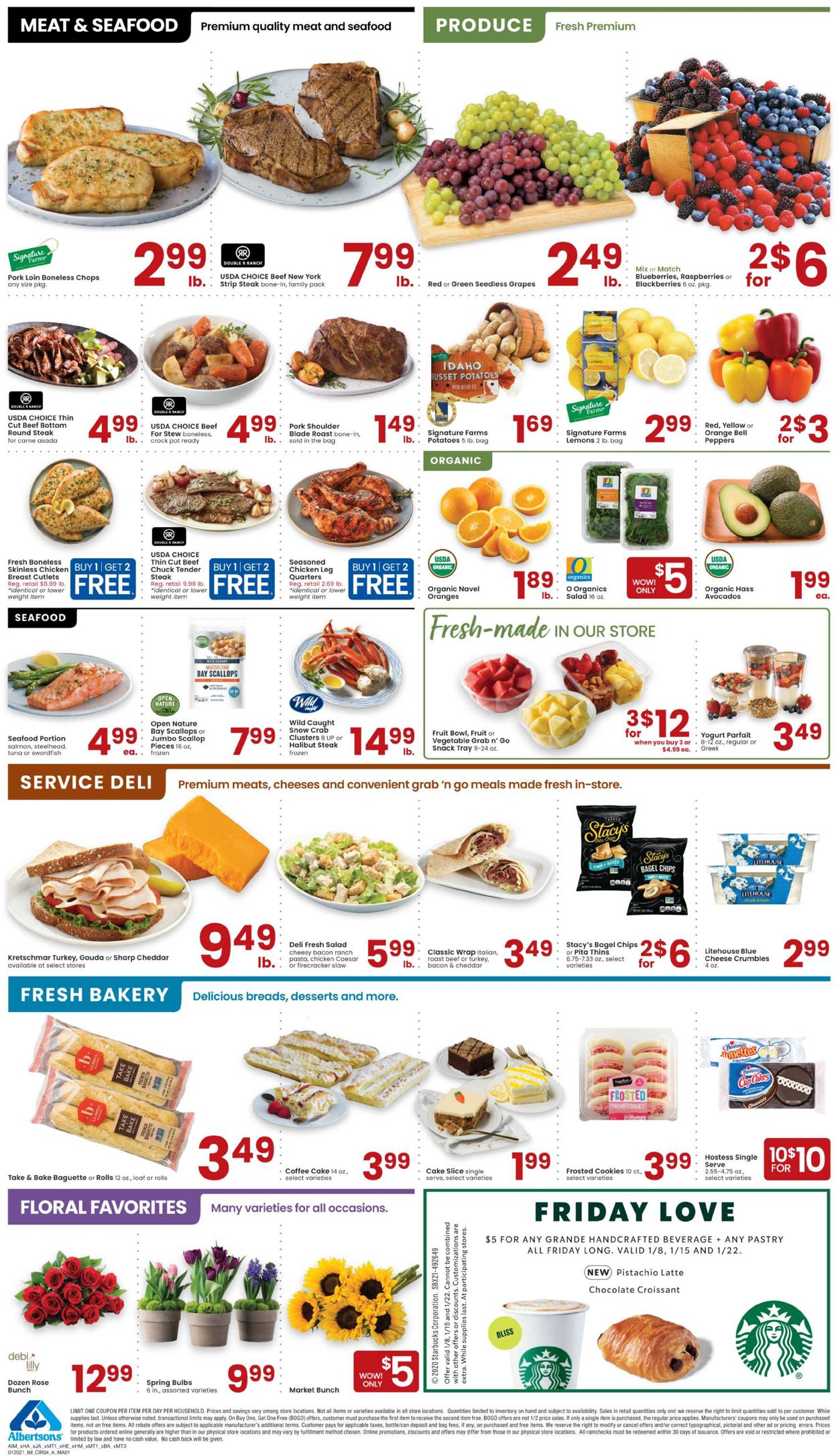 Albertsons Ad from 01/20/2021