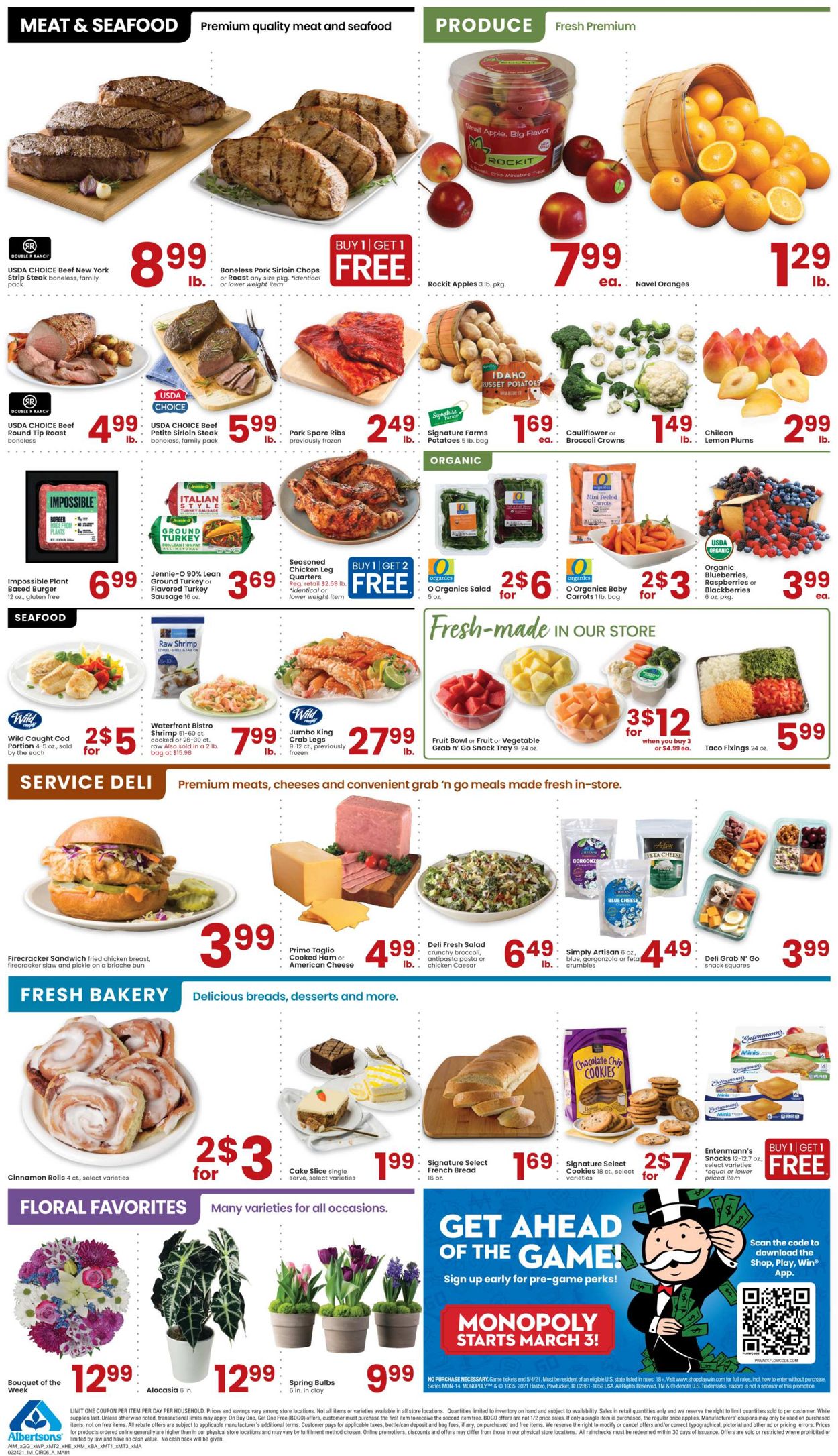 Albertsons Ad from 02/24/2021