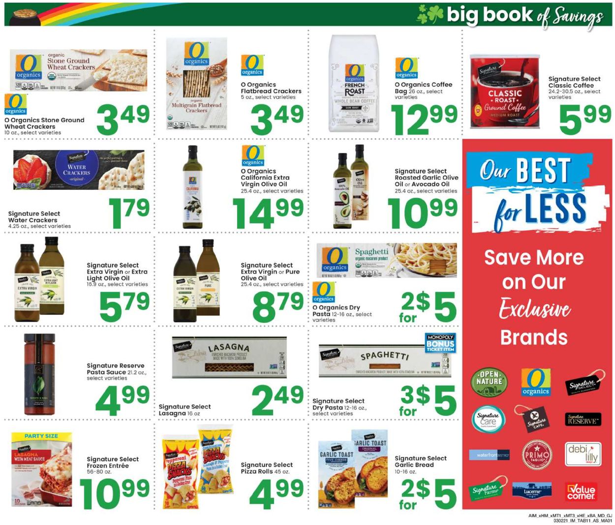 Albertsons Ad from 03/02/2021