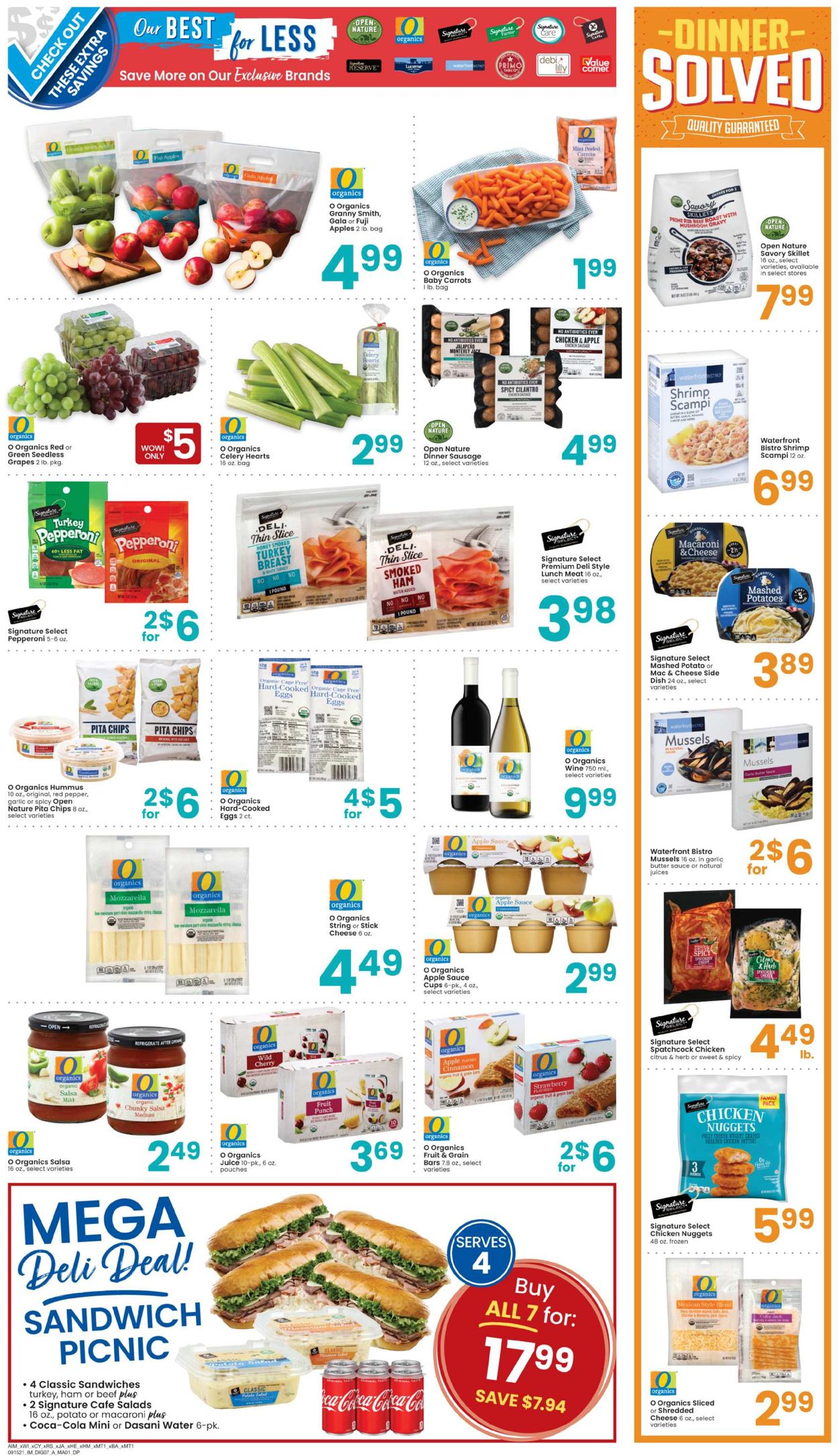 Albertsons Ad from 09/15/2021