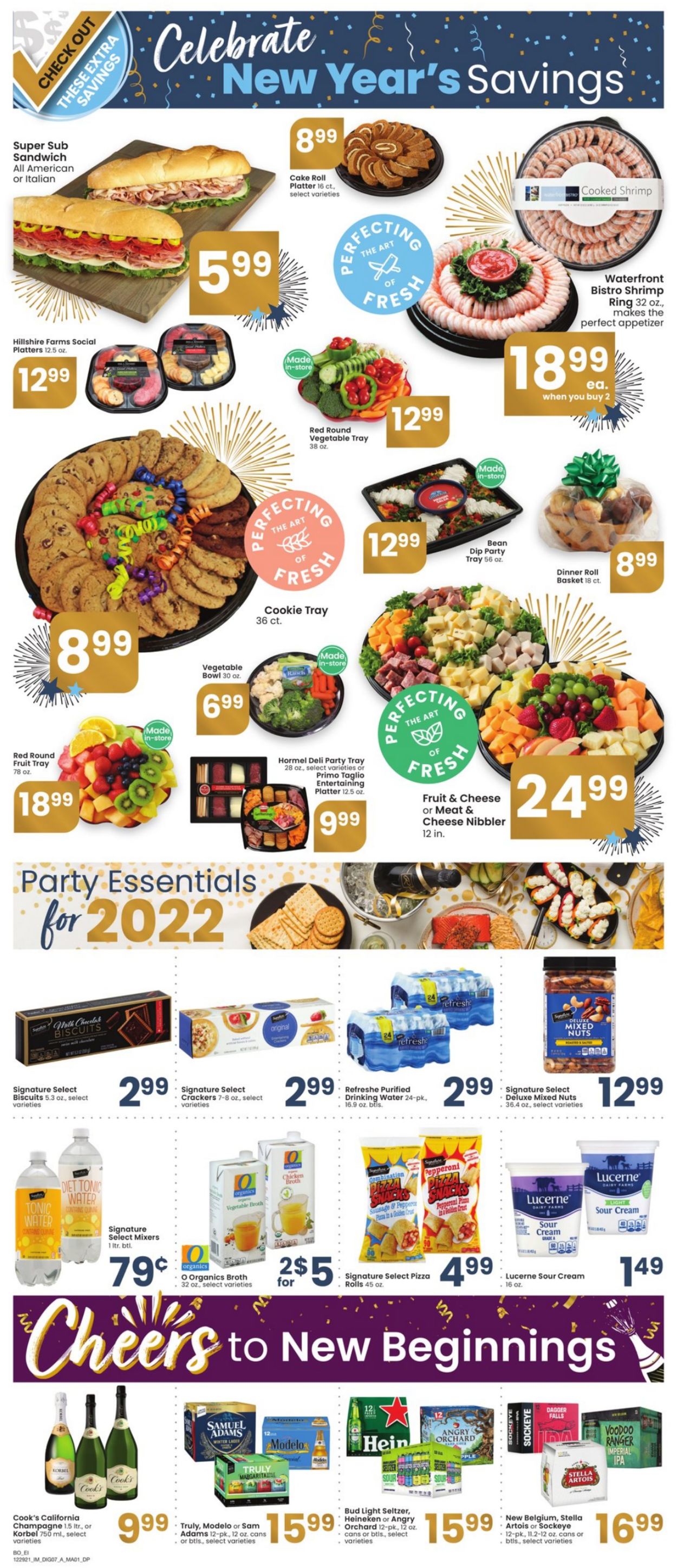 Albertsons Ad from 12/29/2021