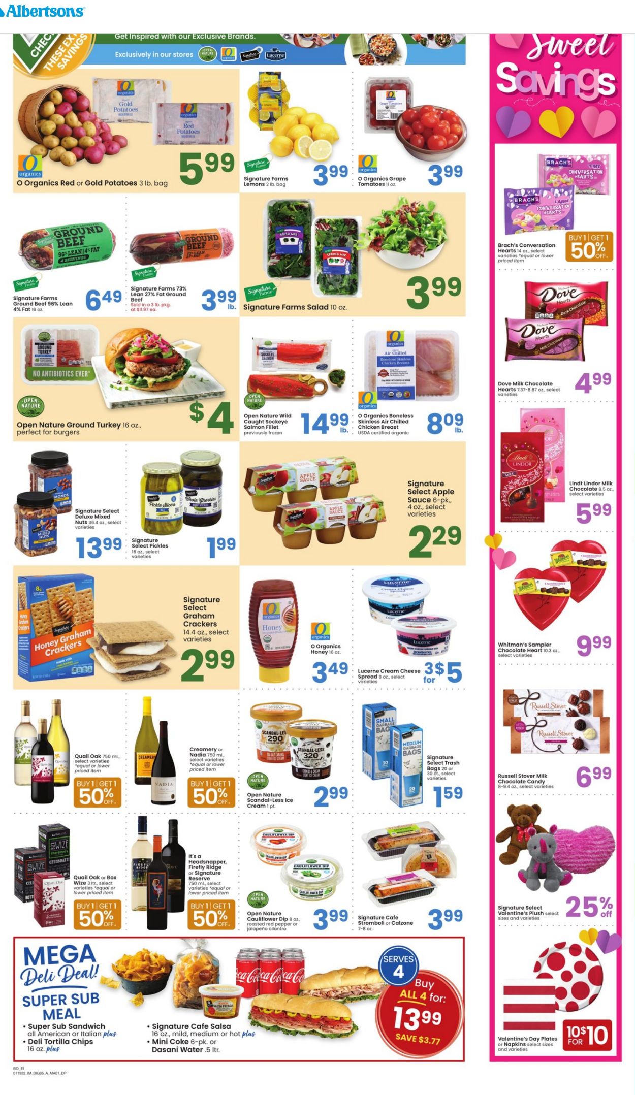 Albertsons Ad from 01/19/2022
