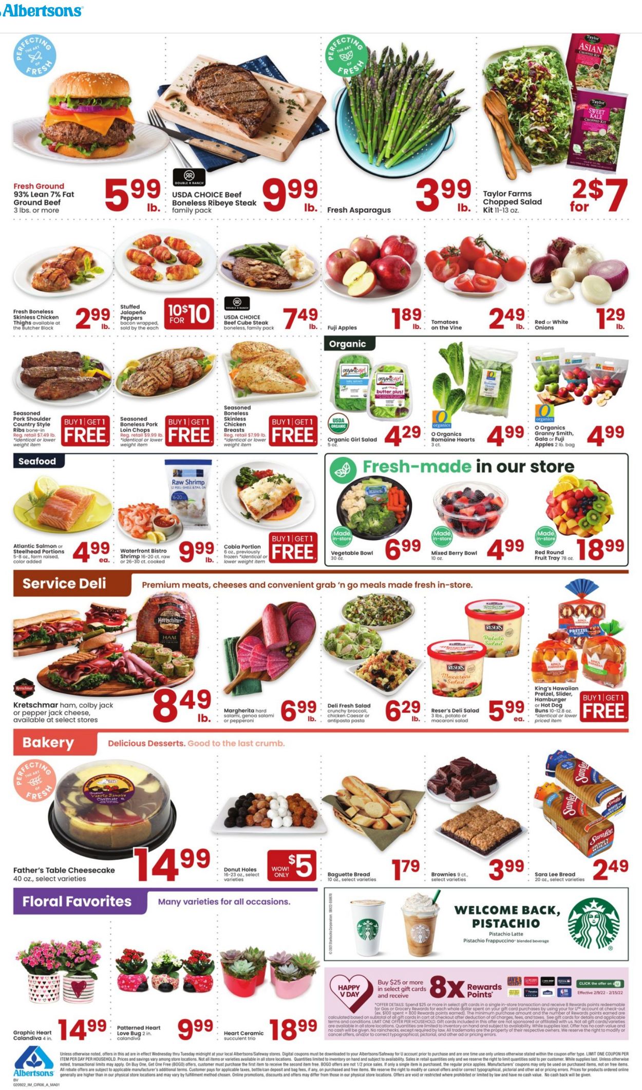 Albertsons Ad from 02/09/2022