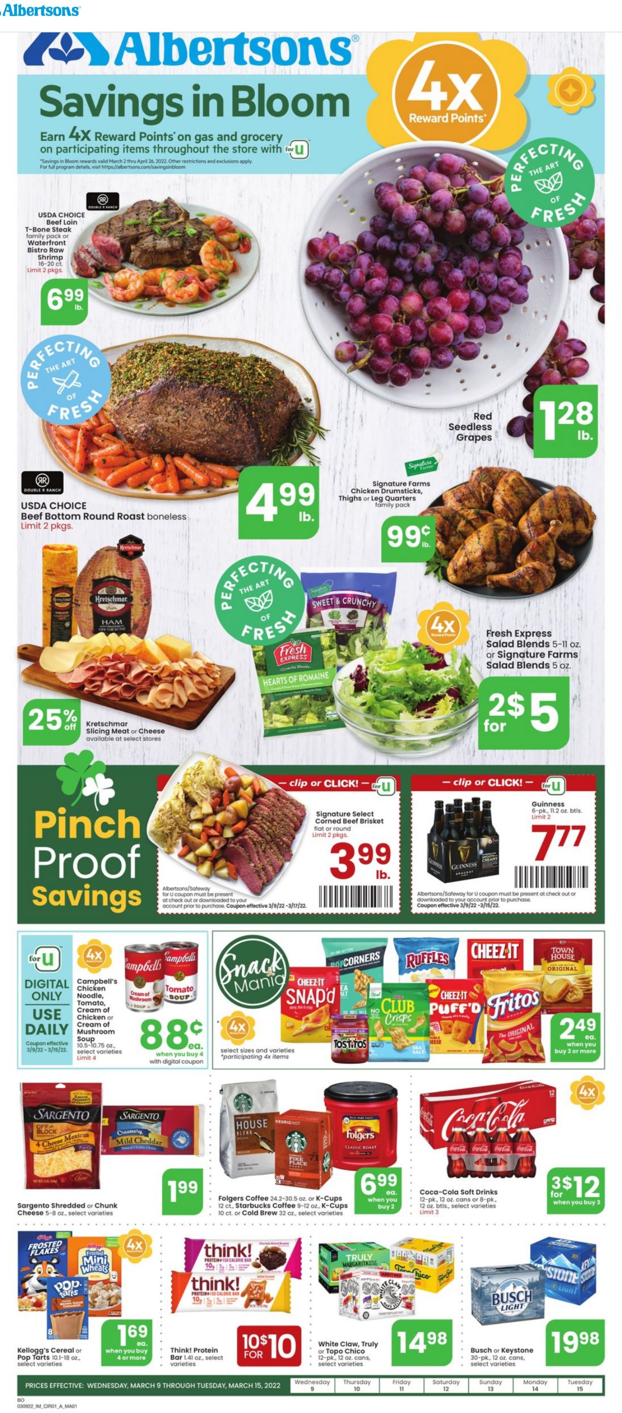 Albertsons Current weekly ad 03/09 - 03/15/2022