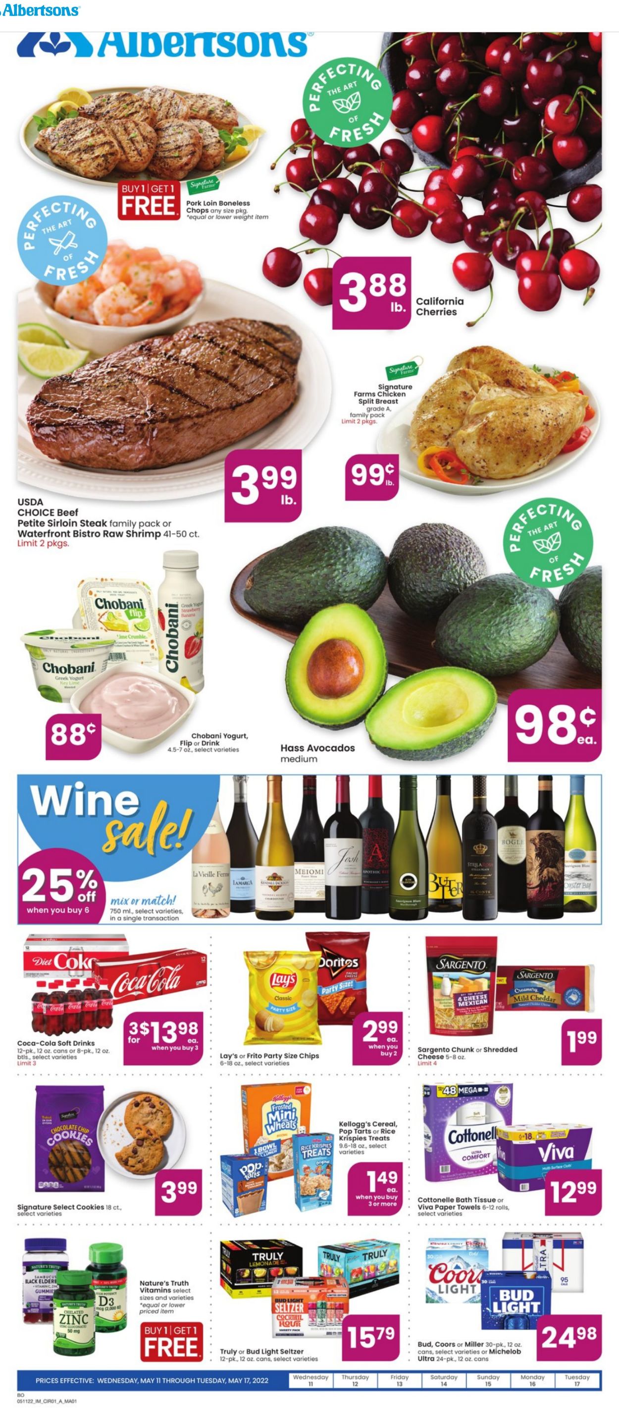 Albertsons Ad from 05/11/2022