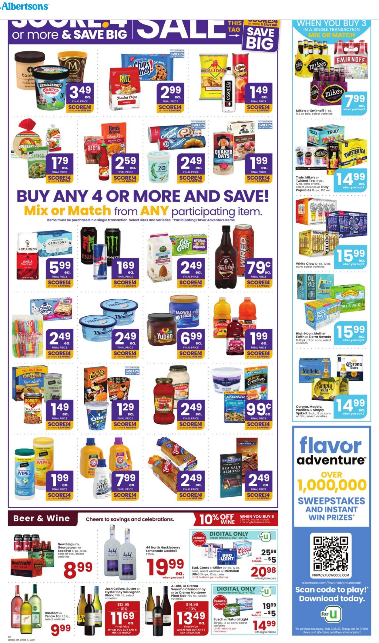 Albertsons Ad from 06/08/2022