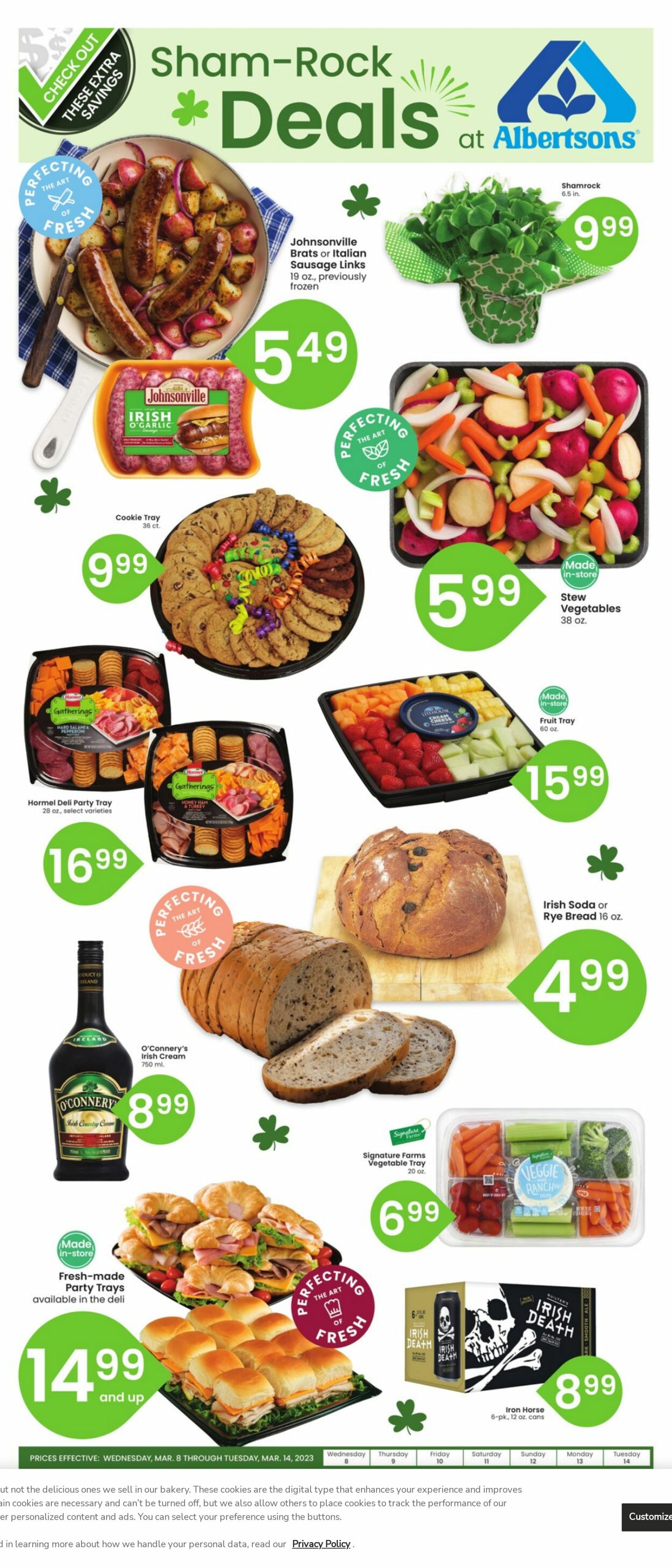 Albertsons Ad from 03/08/2023