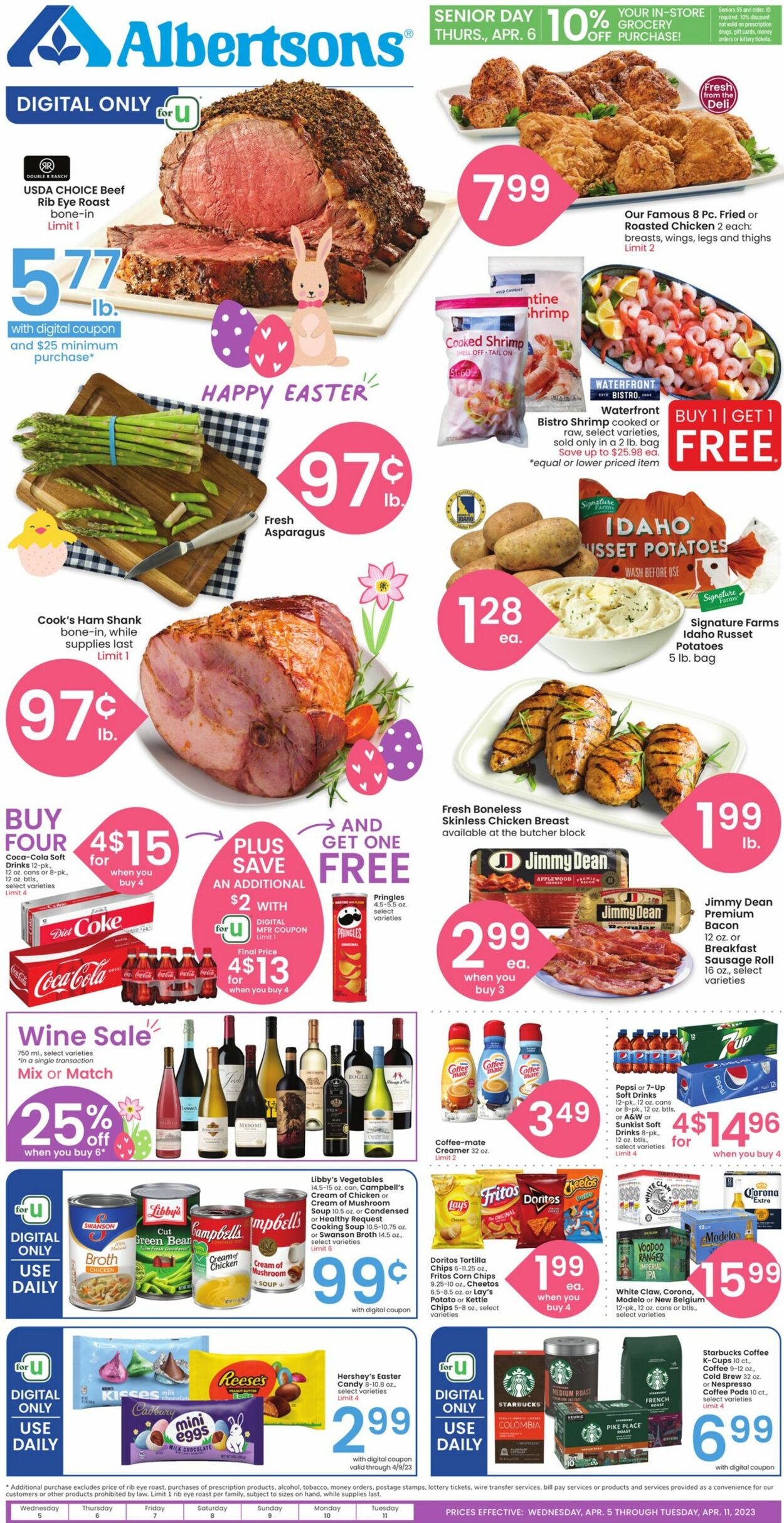 Albertsons Ad from 04/05/2023