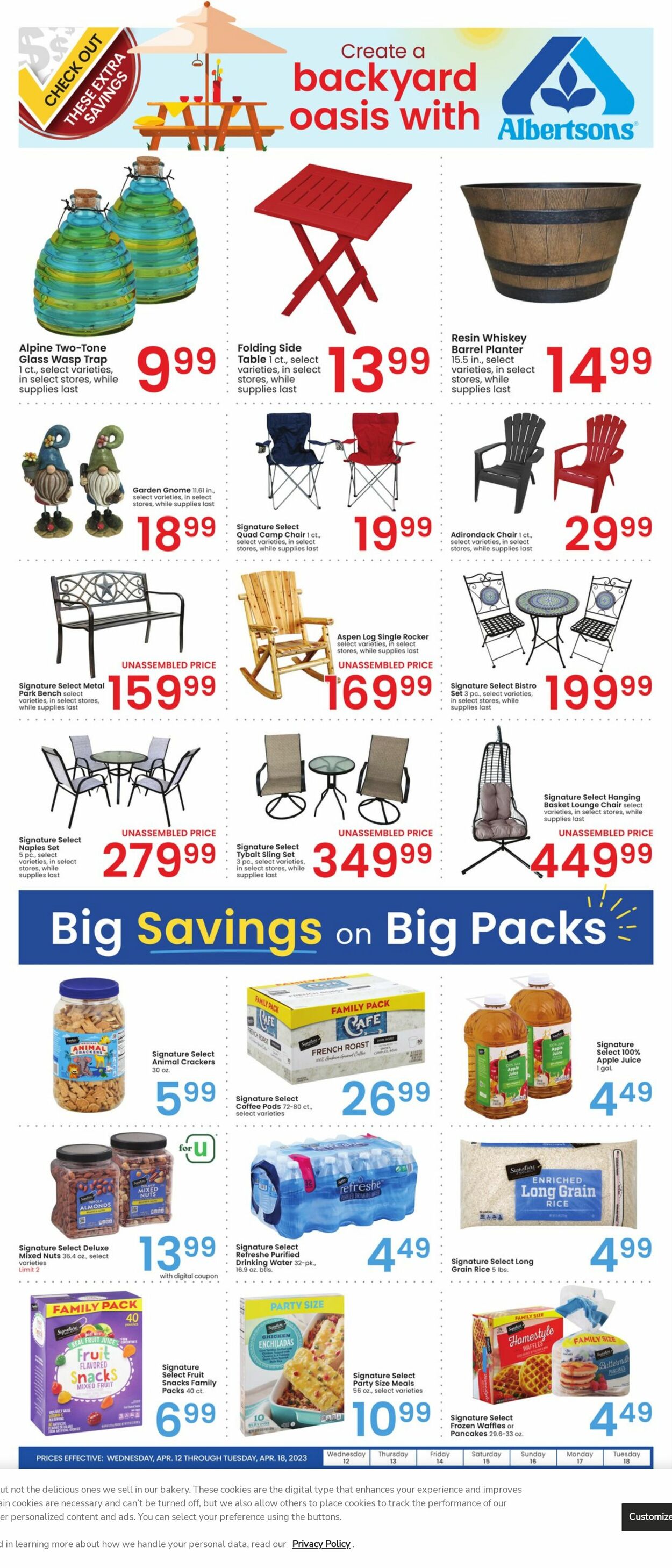 Albertsons Ad from 04/12/2023