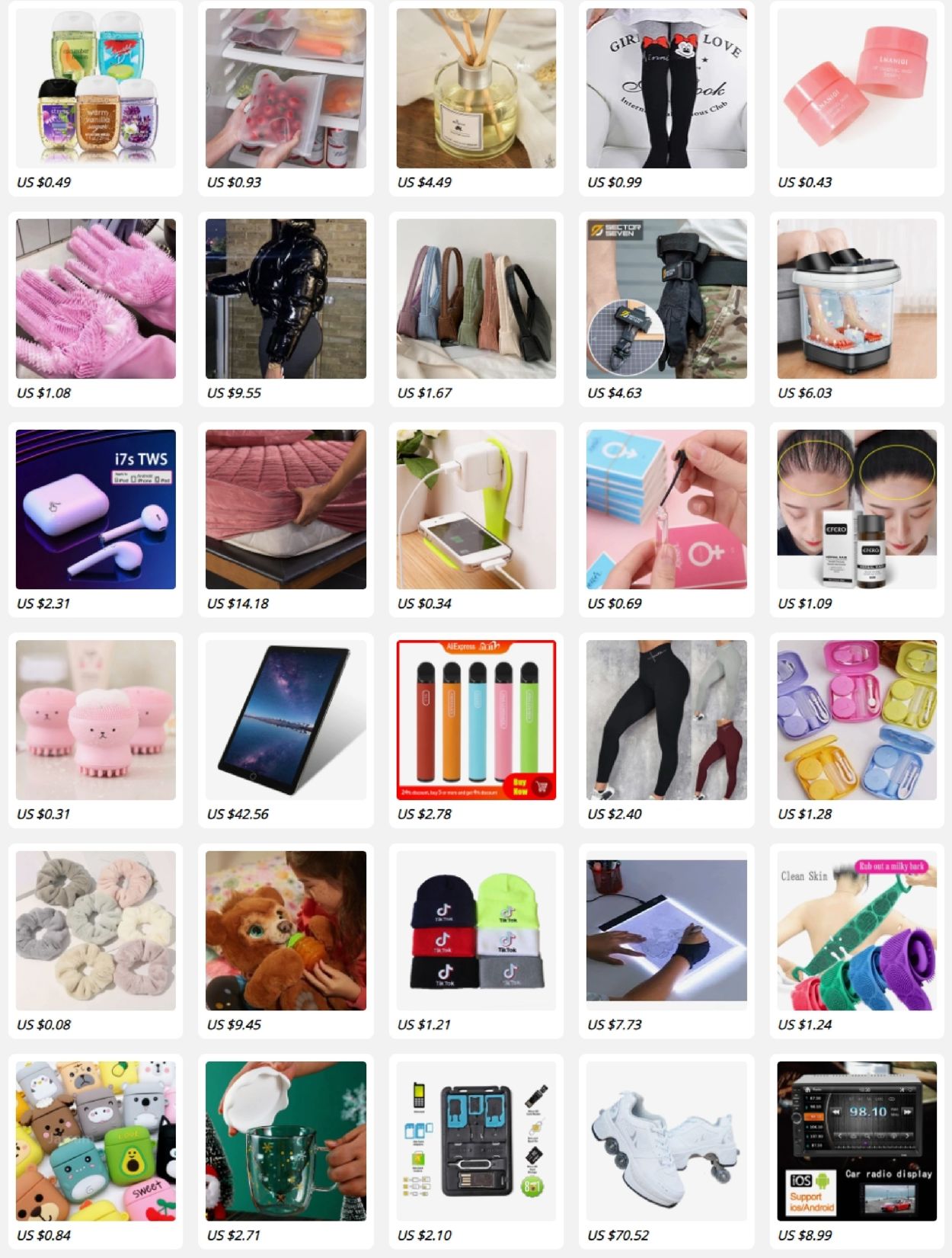 AliExpress Ad from 11/13/2020