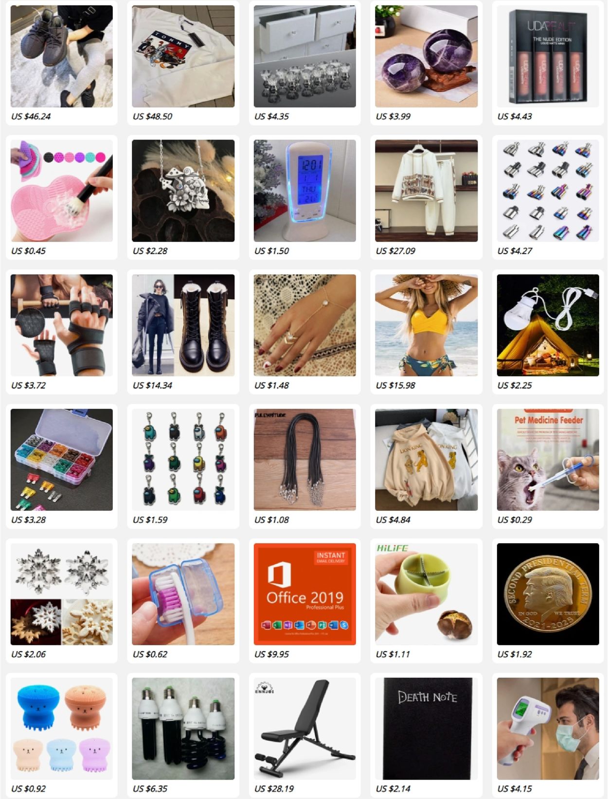 AliExpress Ad from 11/13/2020