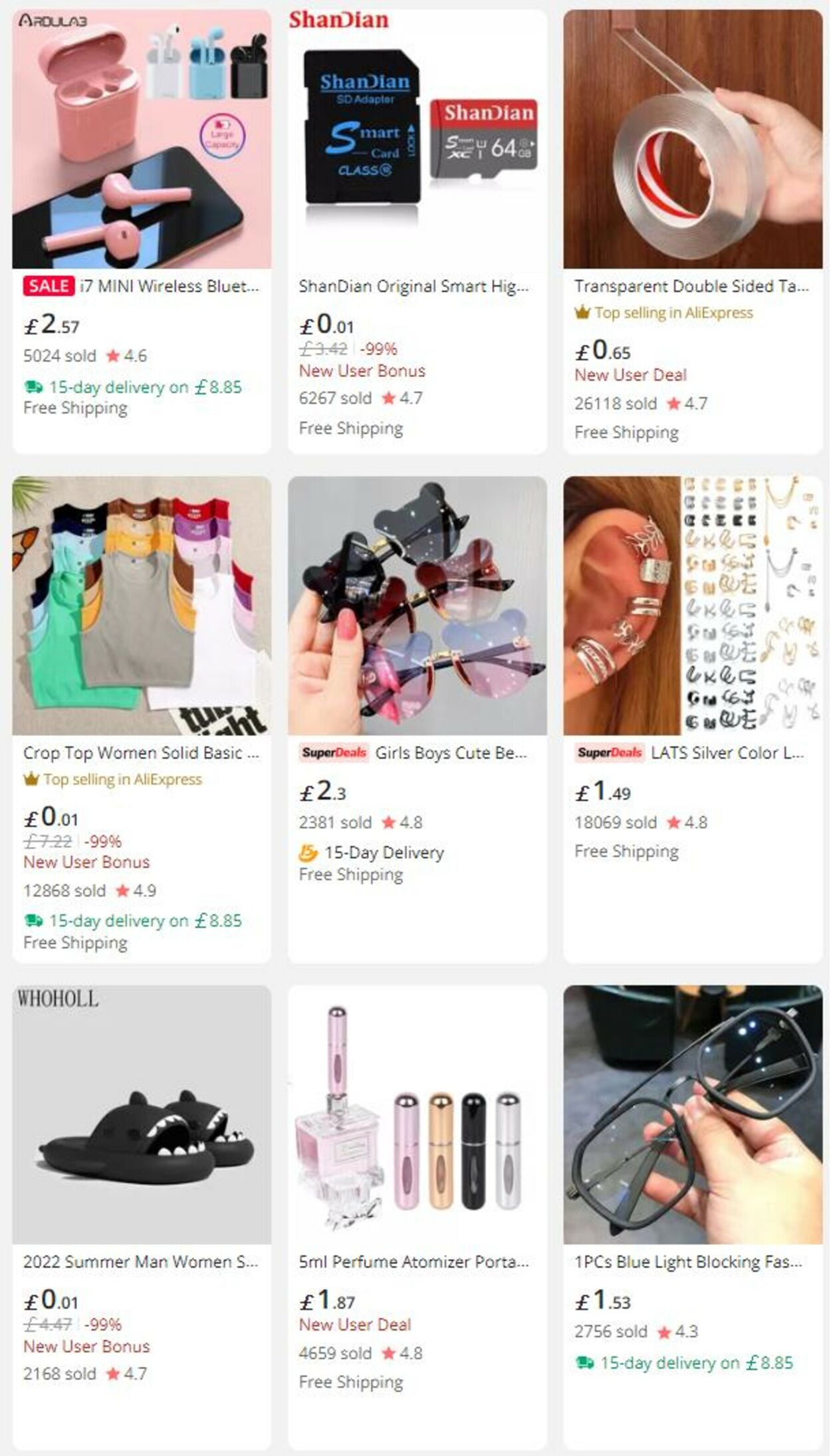 AliExpress Ad from 09/08/2022