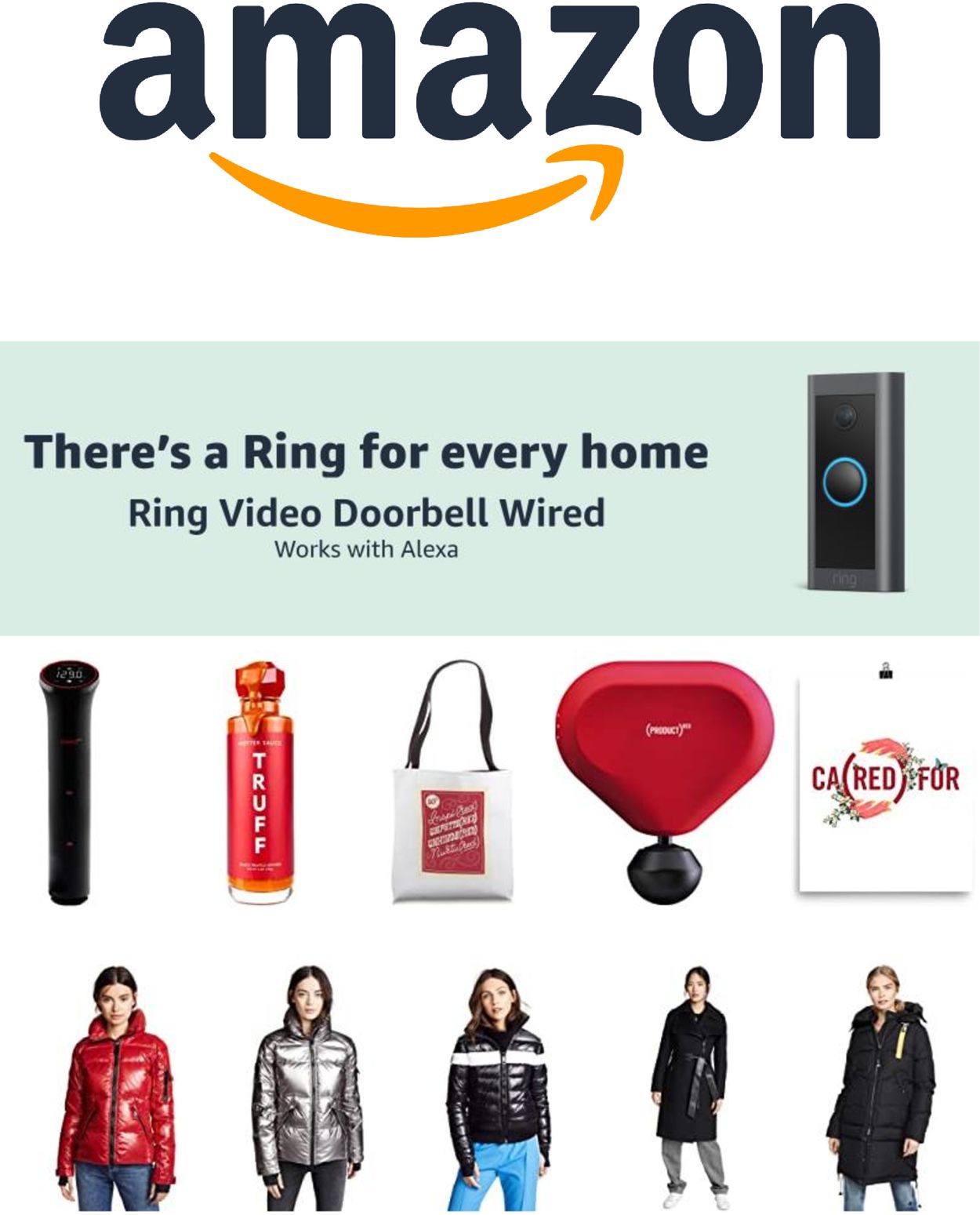 Amazon Ad from 10/18/2021