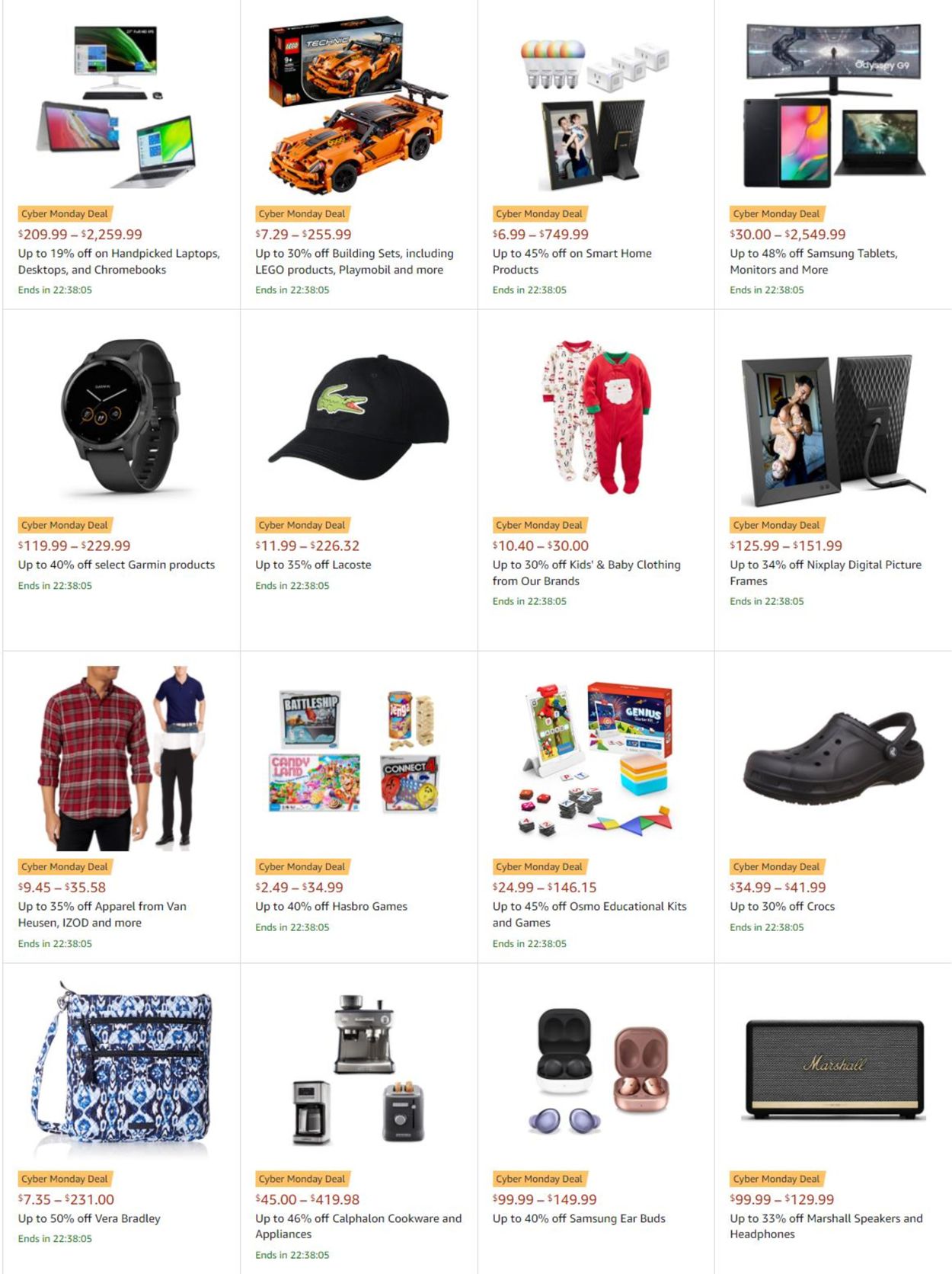 Amazon Ad from 11/30/2021
