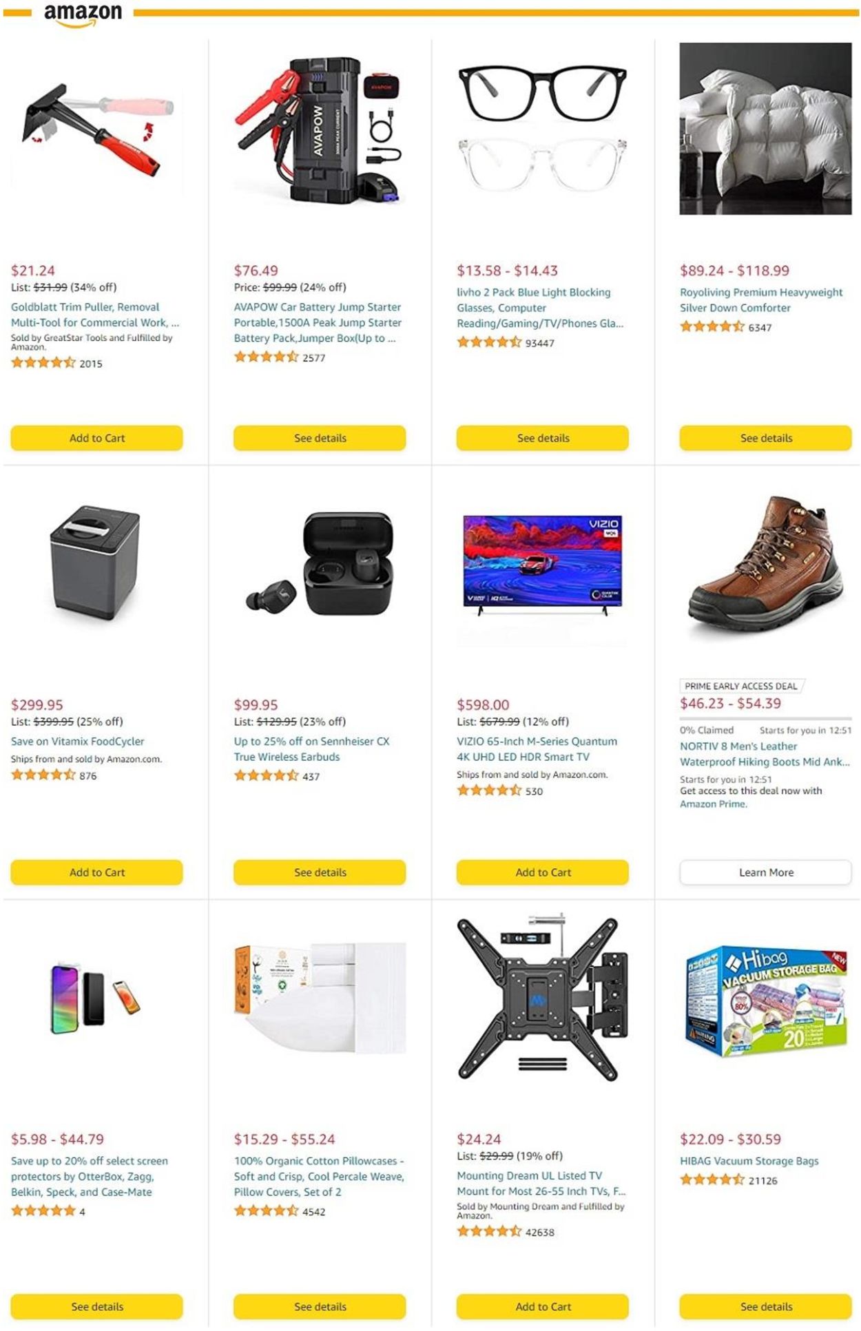 Amazon Ad from 12/30/2021