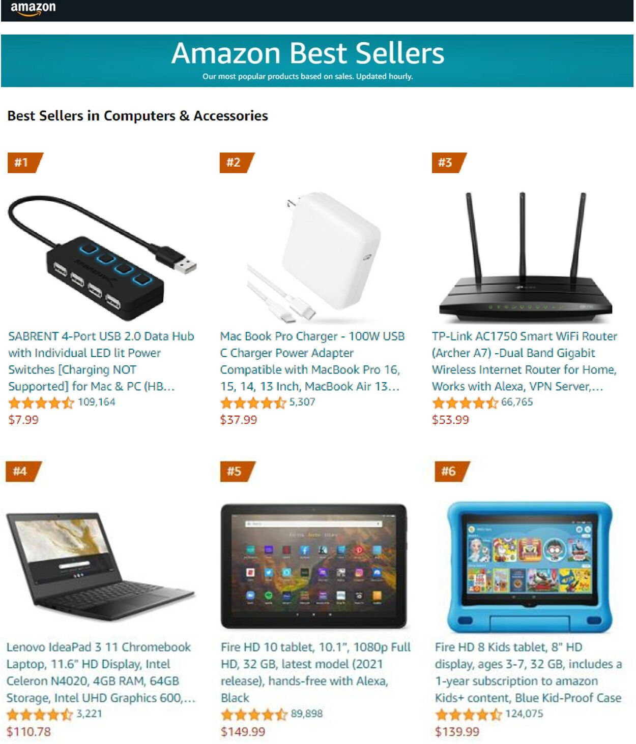 Amazon Ad from 09/15/2022