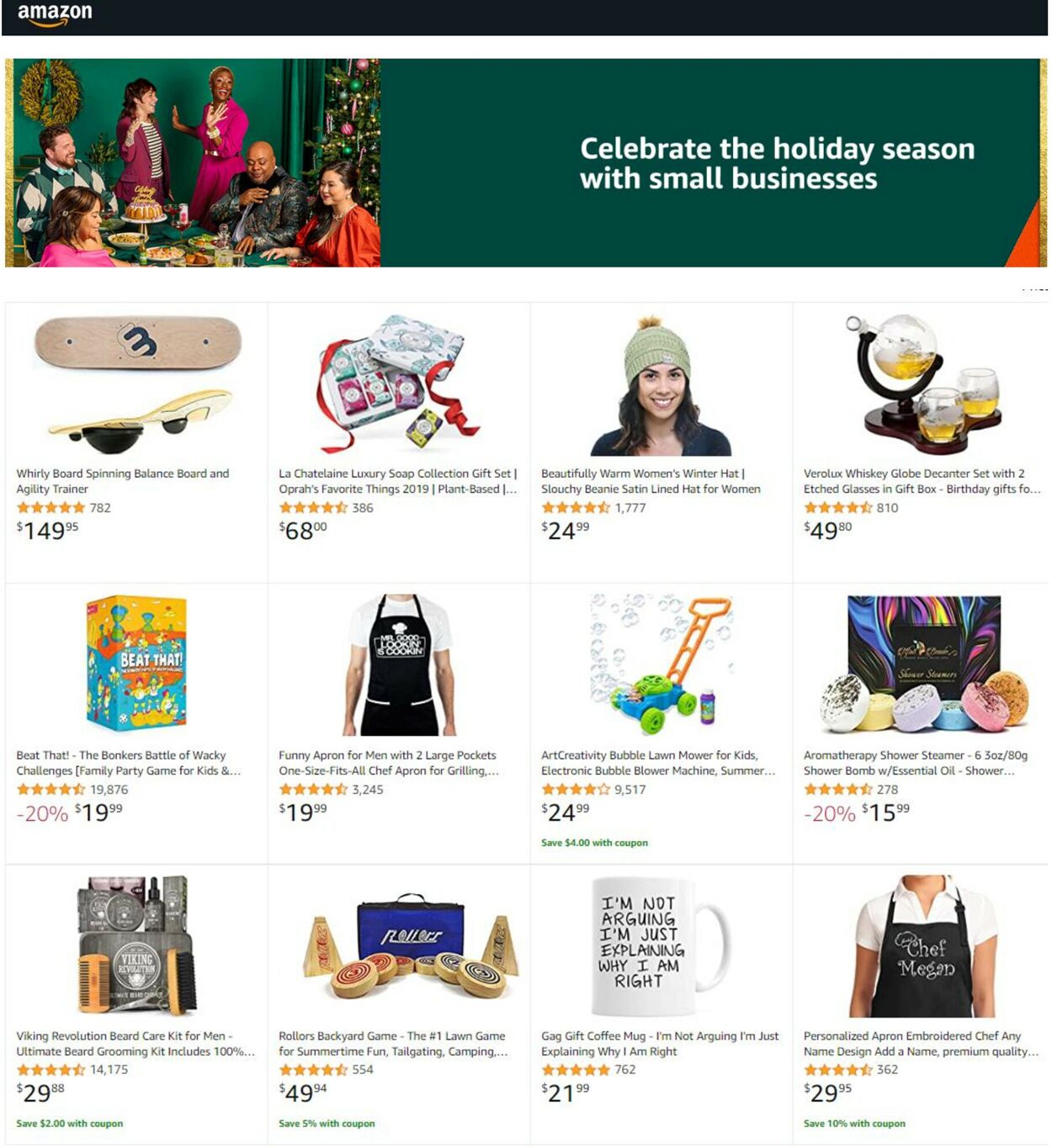 Amazon Ad from 10/26/2022