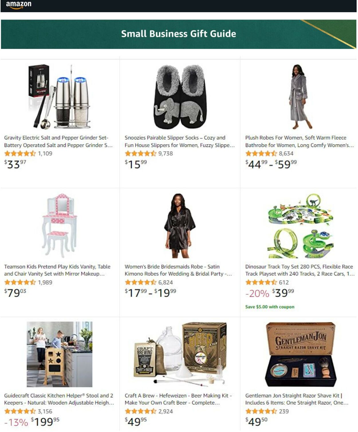 Amazon Ad from 10/26/2022