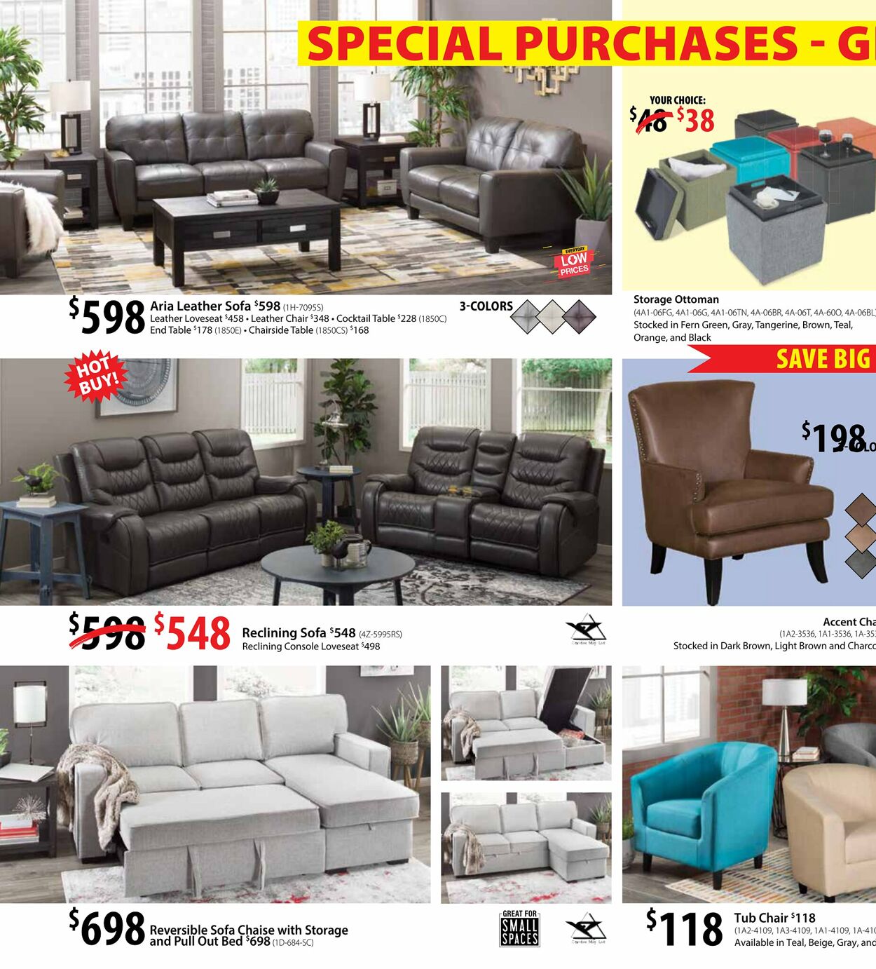 American Furniture Warehouse Ad from 04/28/2023